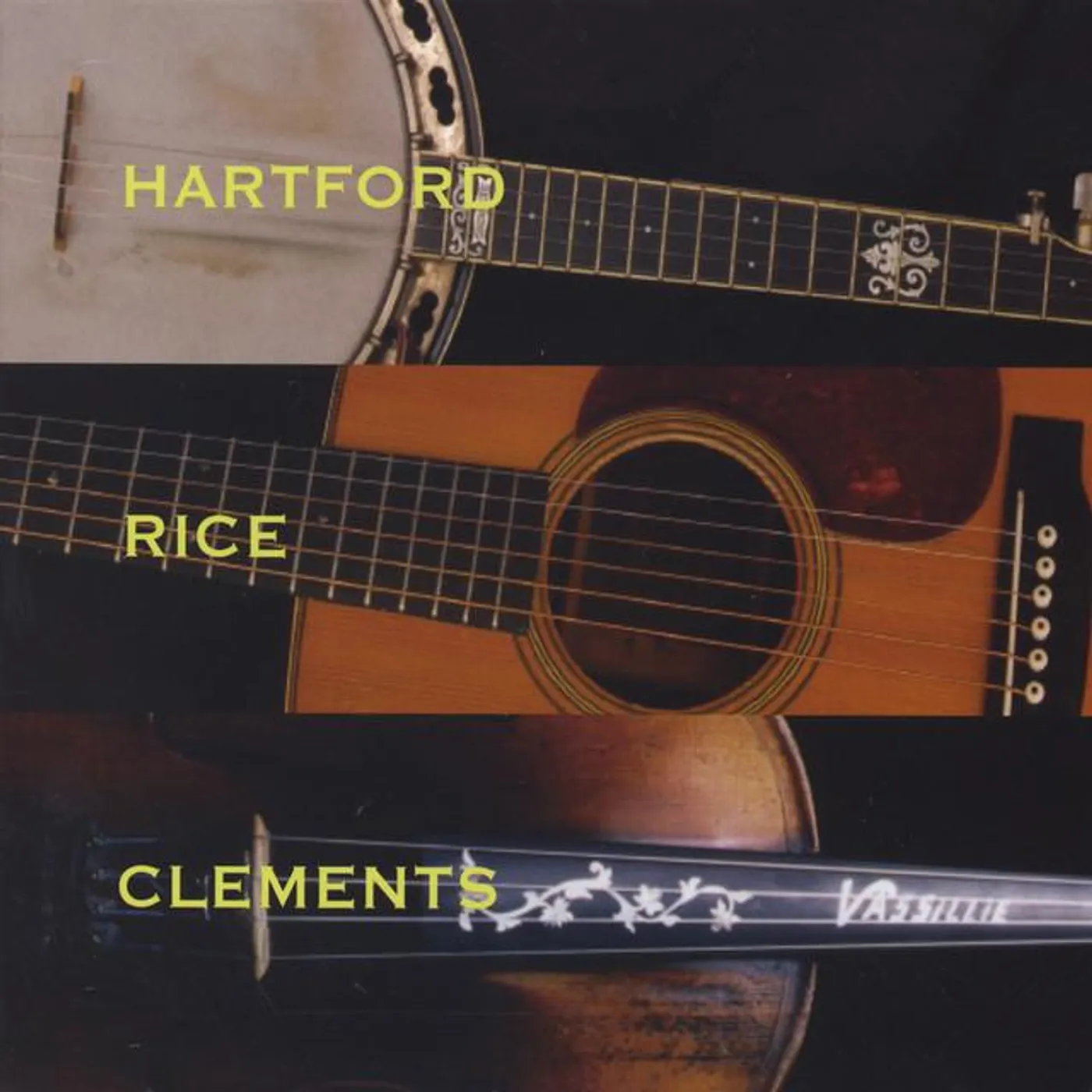 John Hartford, Tony Rice & Vassar Clements Brand Page
