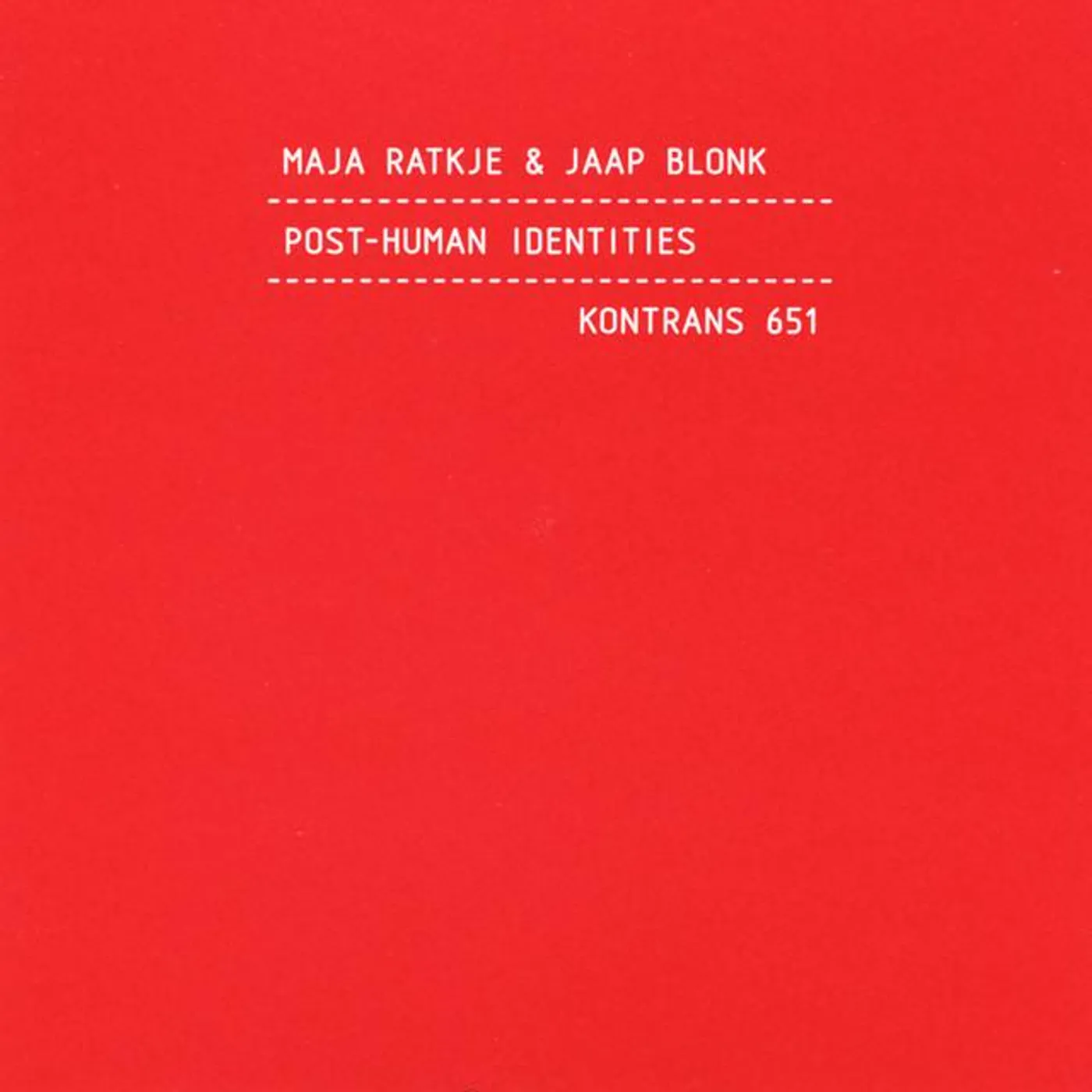 Jaap Blonk & Maja Ratkje