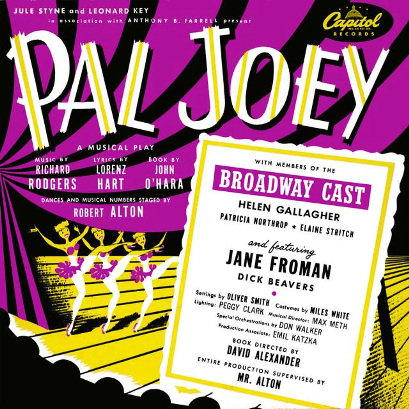 Original Broadway Cast of 'Pal Joey' Brand Page