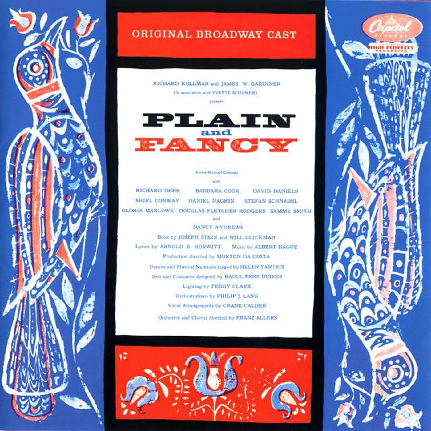 Original Broadway Cast 'Plain And Fancy'
