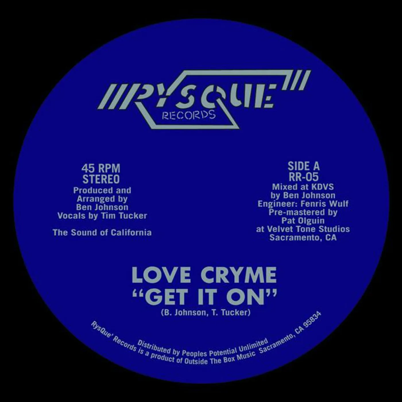 Love Cryme Brand Page