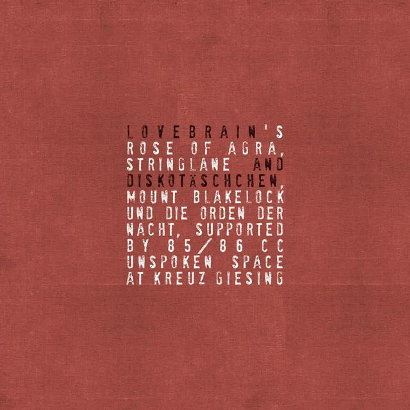 Lovebrain and Diskotäschchen Brand Page