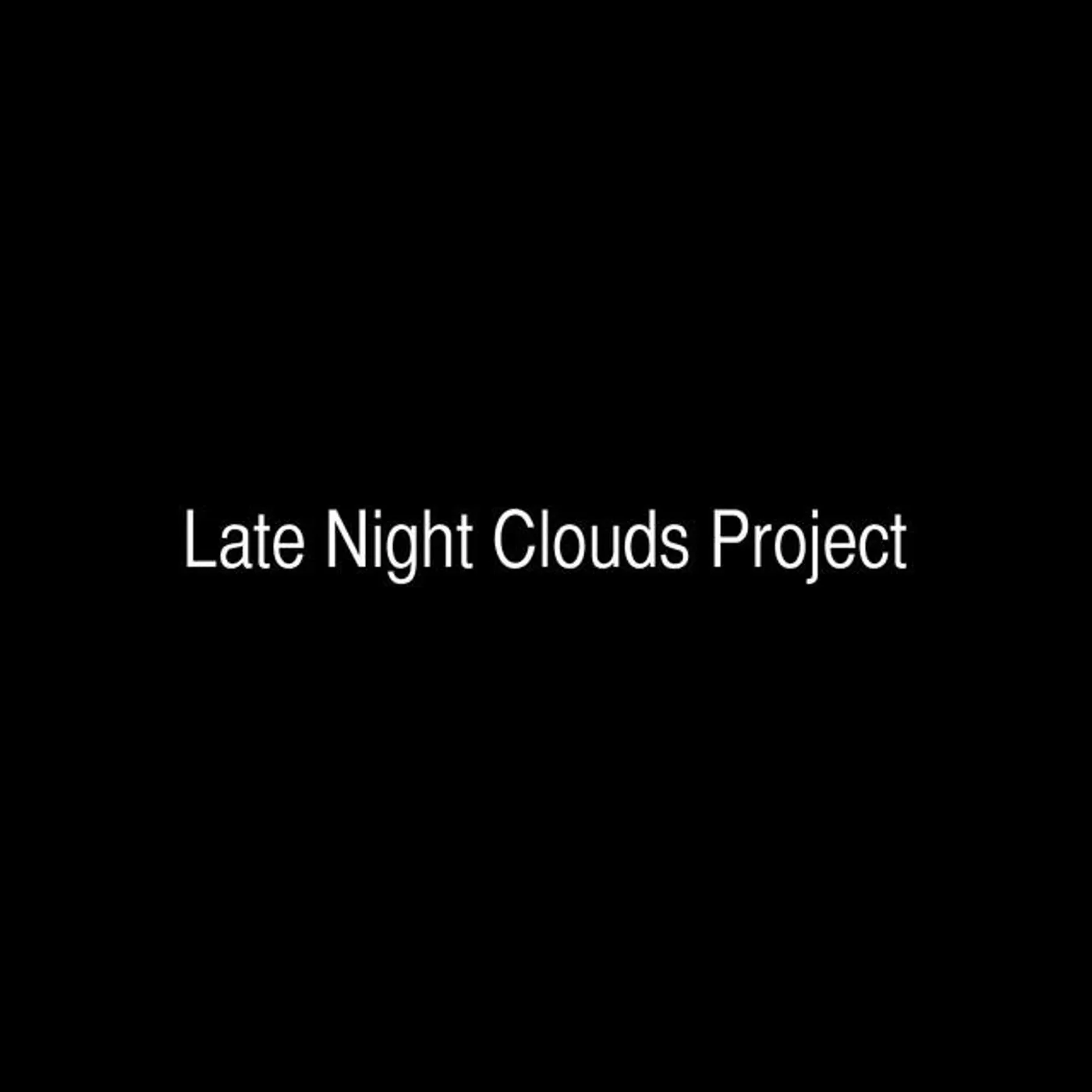 Late Night Clouds Project Brand Page