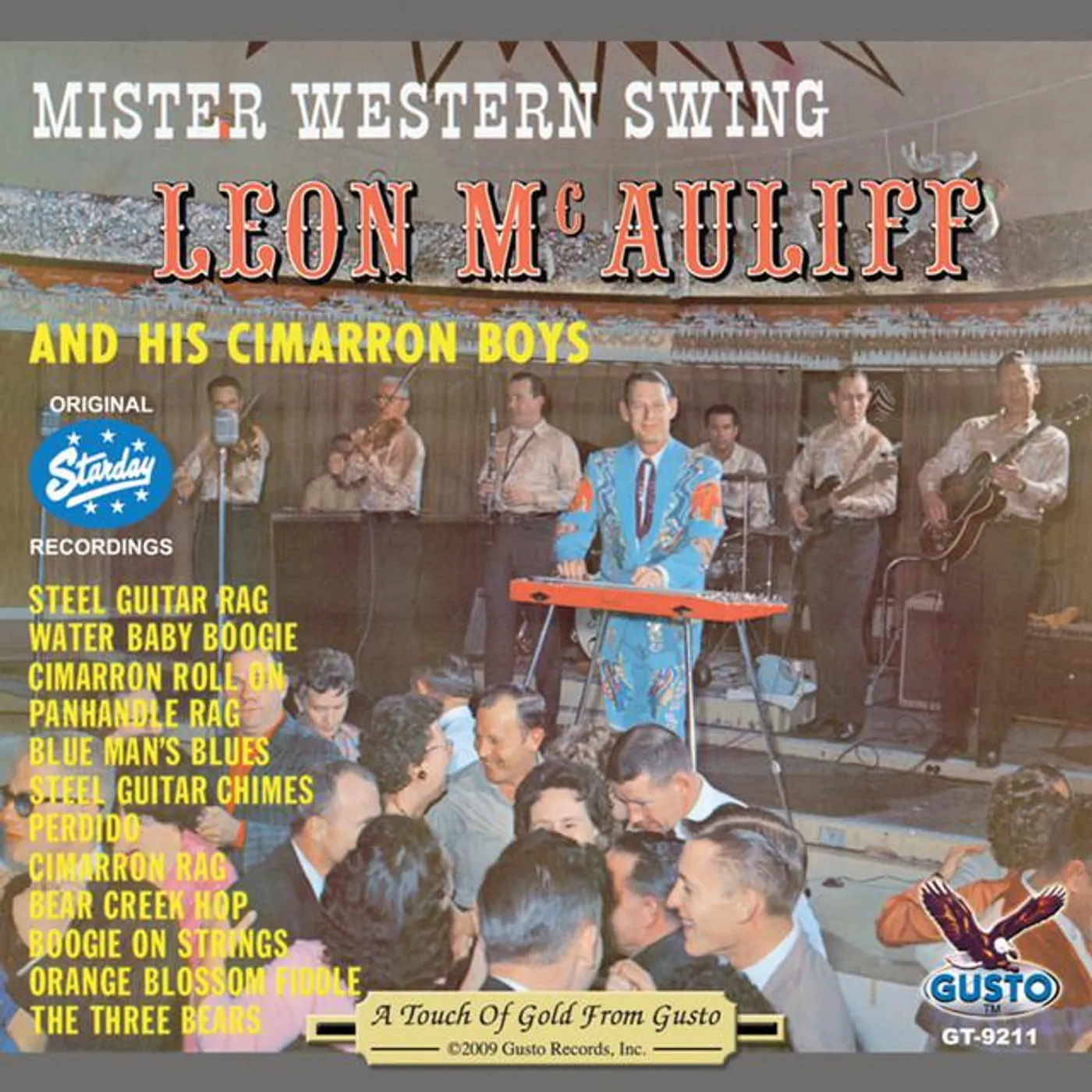 Leon Mcauliff And His Cimarron Boys Brand Page