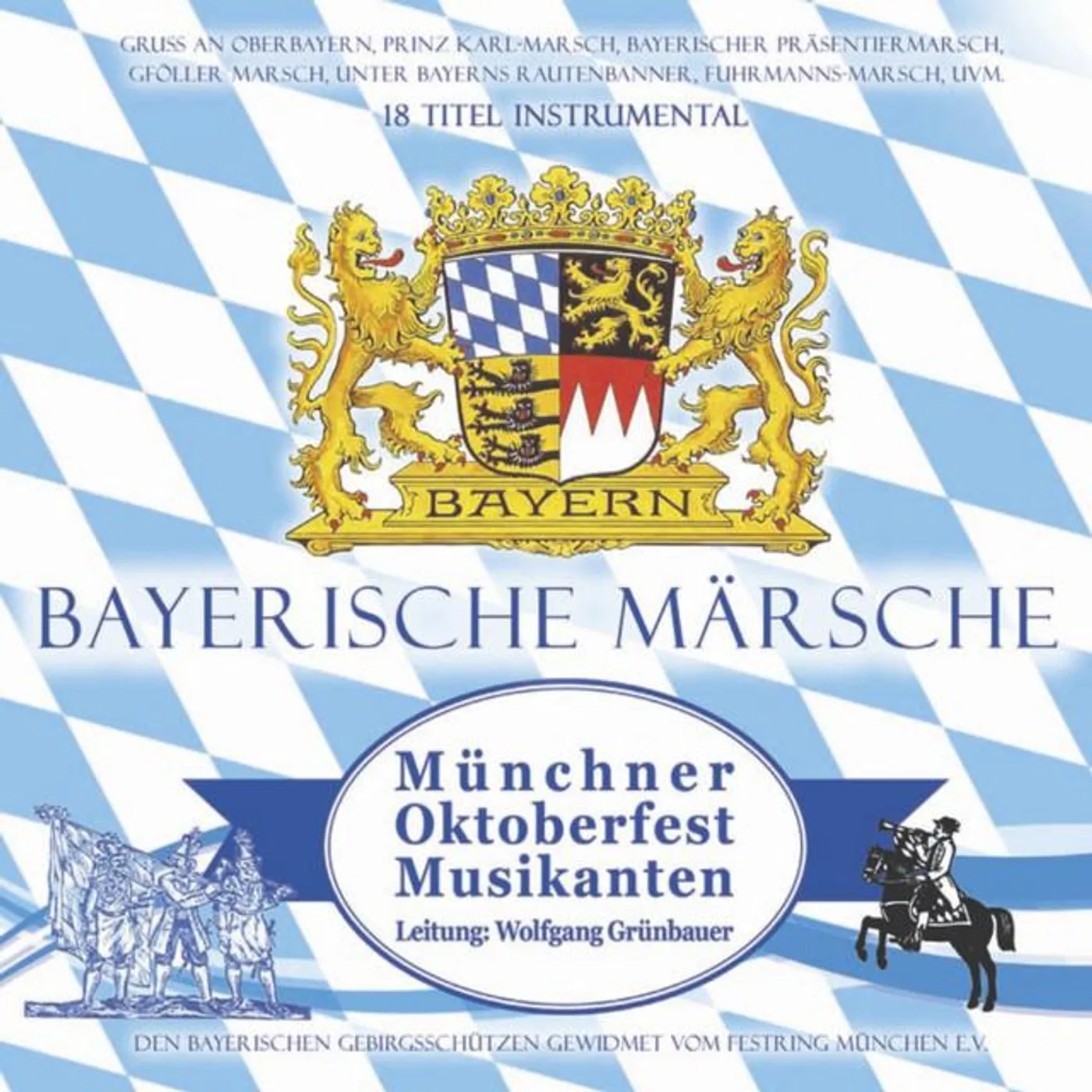 Münchner Oktoberfest Musikanten