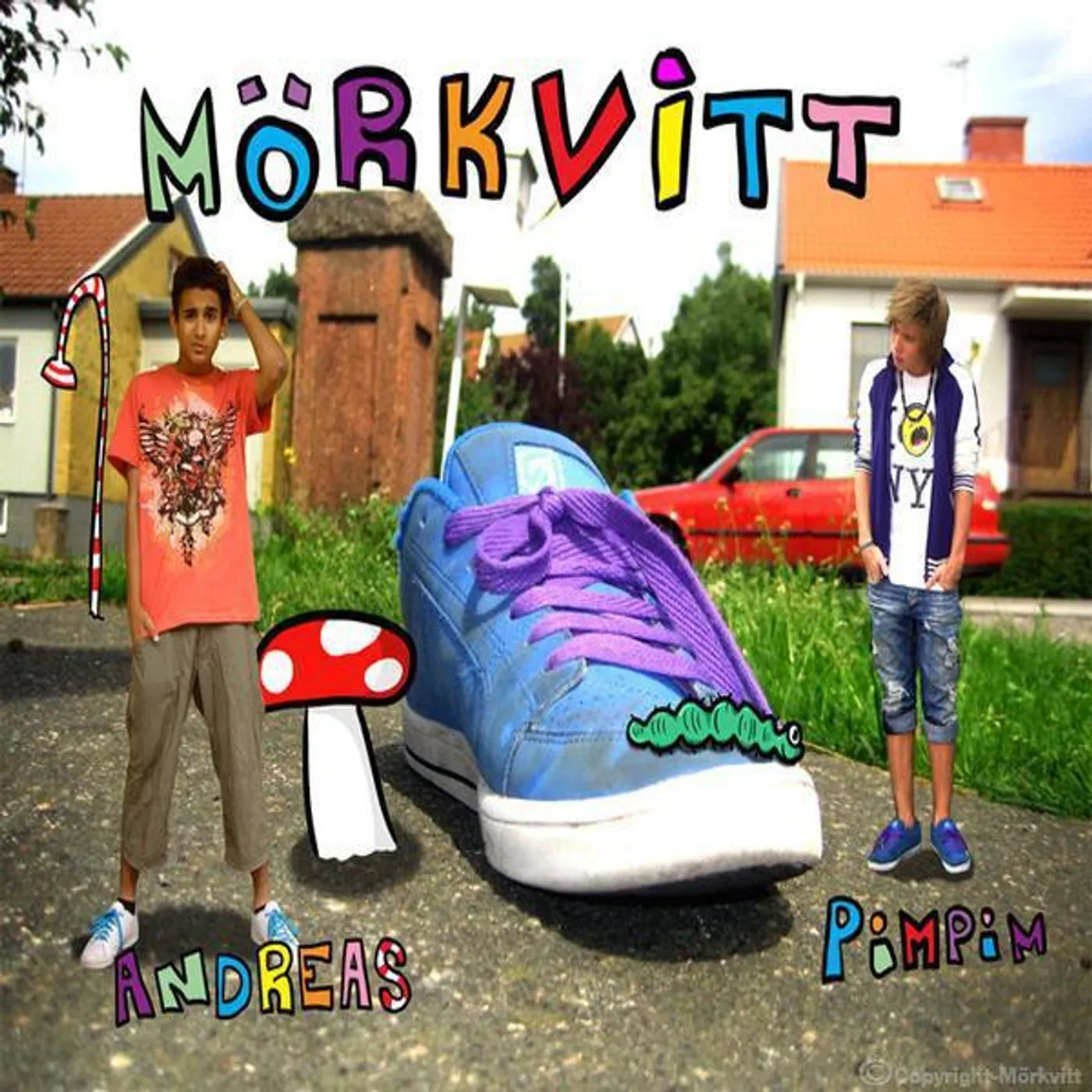 mörkvitt