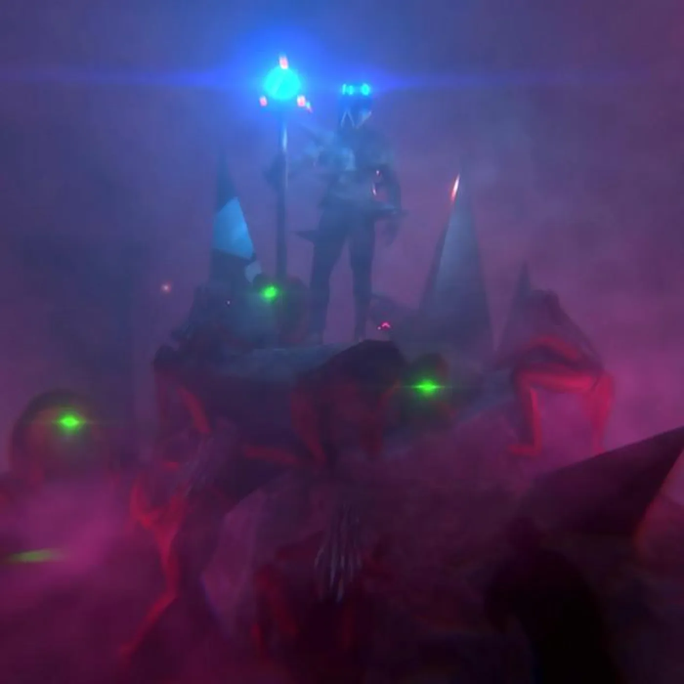 Moon and Azure Shadow