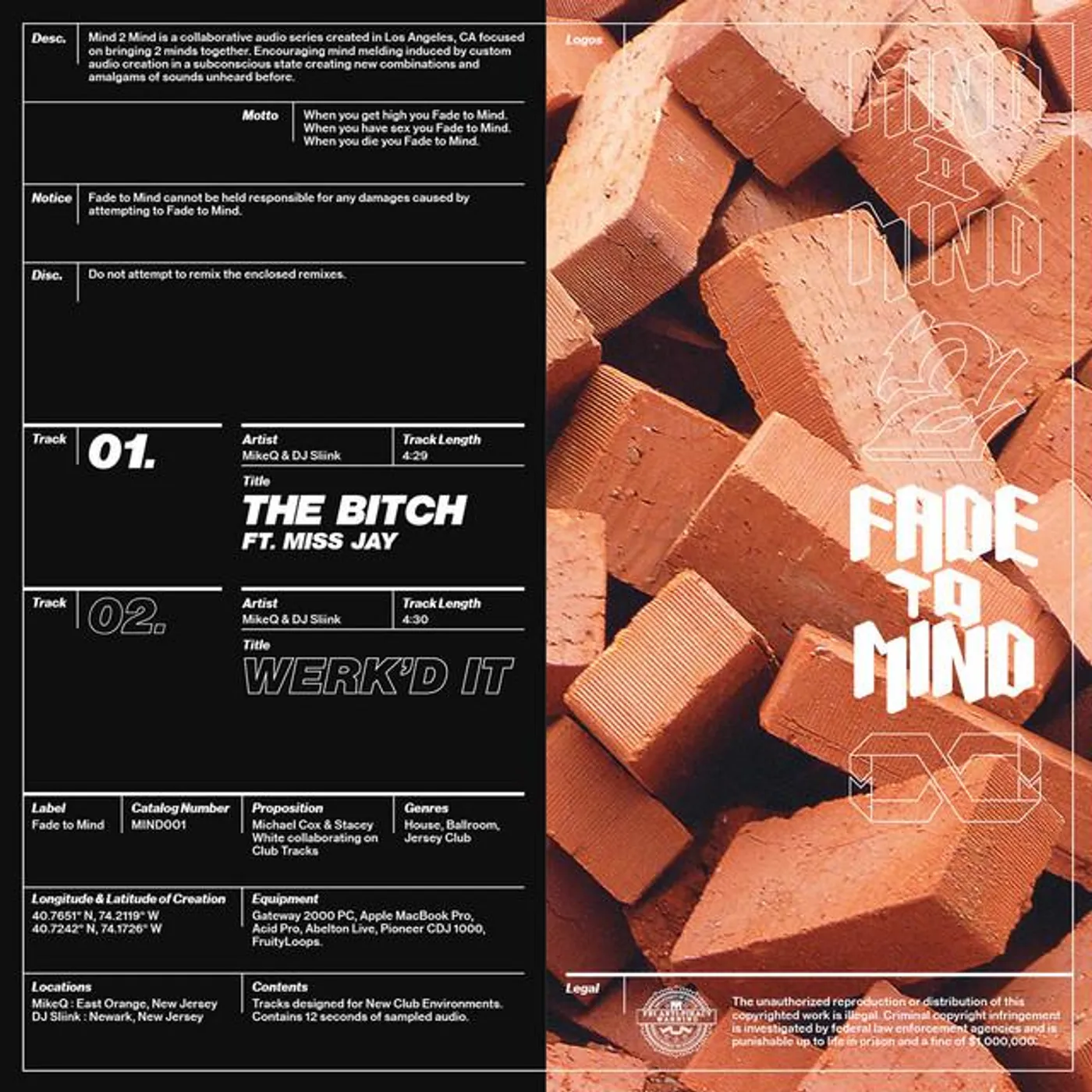 MikeQ & DJ Sliink Brand Page