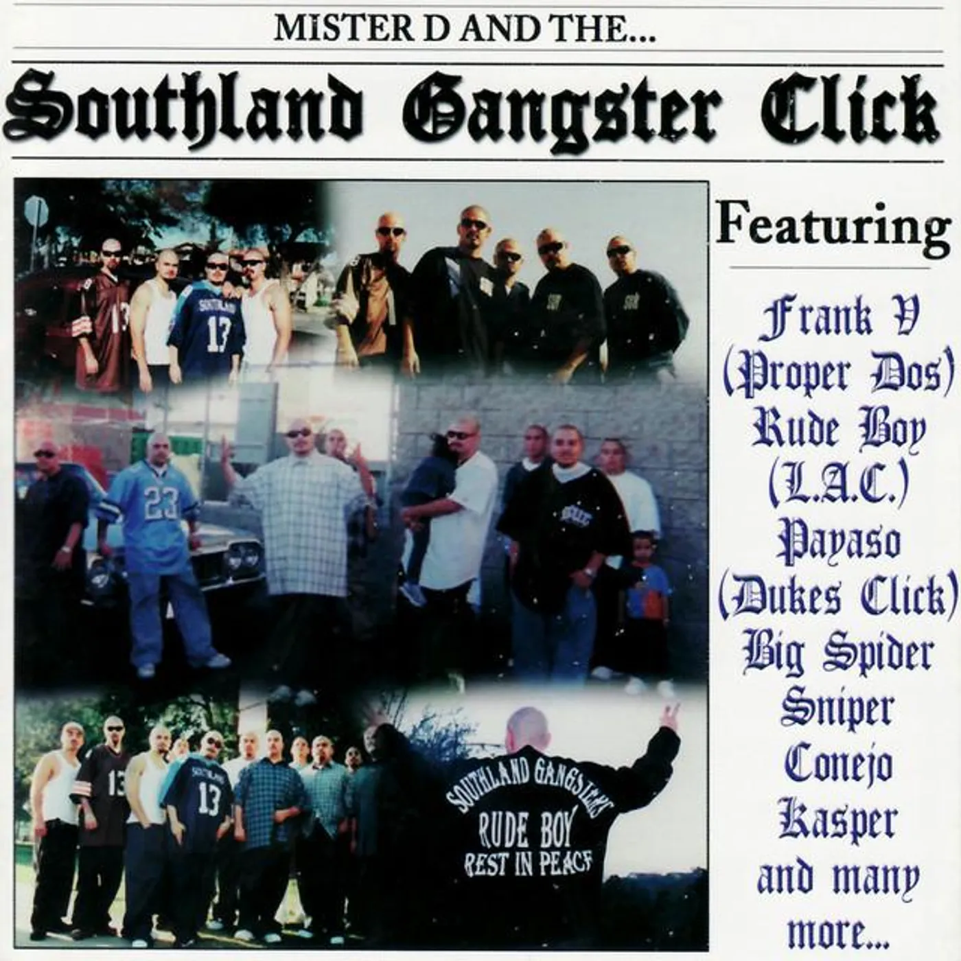 Southland Gangster Click Brand Page