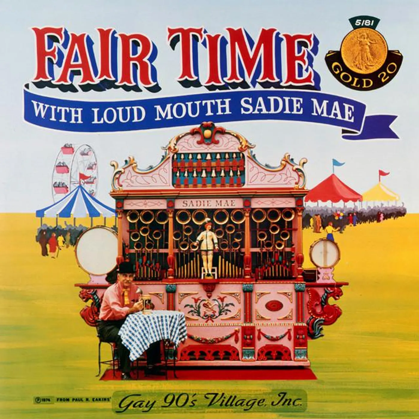 Sadie Mae Carousel Band Organ Brand Page