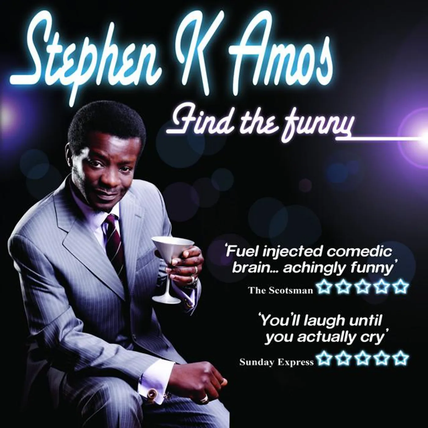 Stephen K. Amos Brand Page