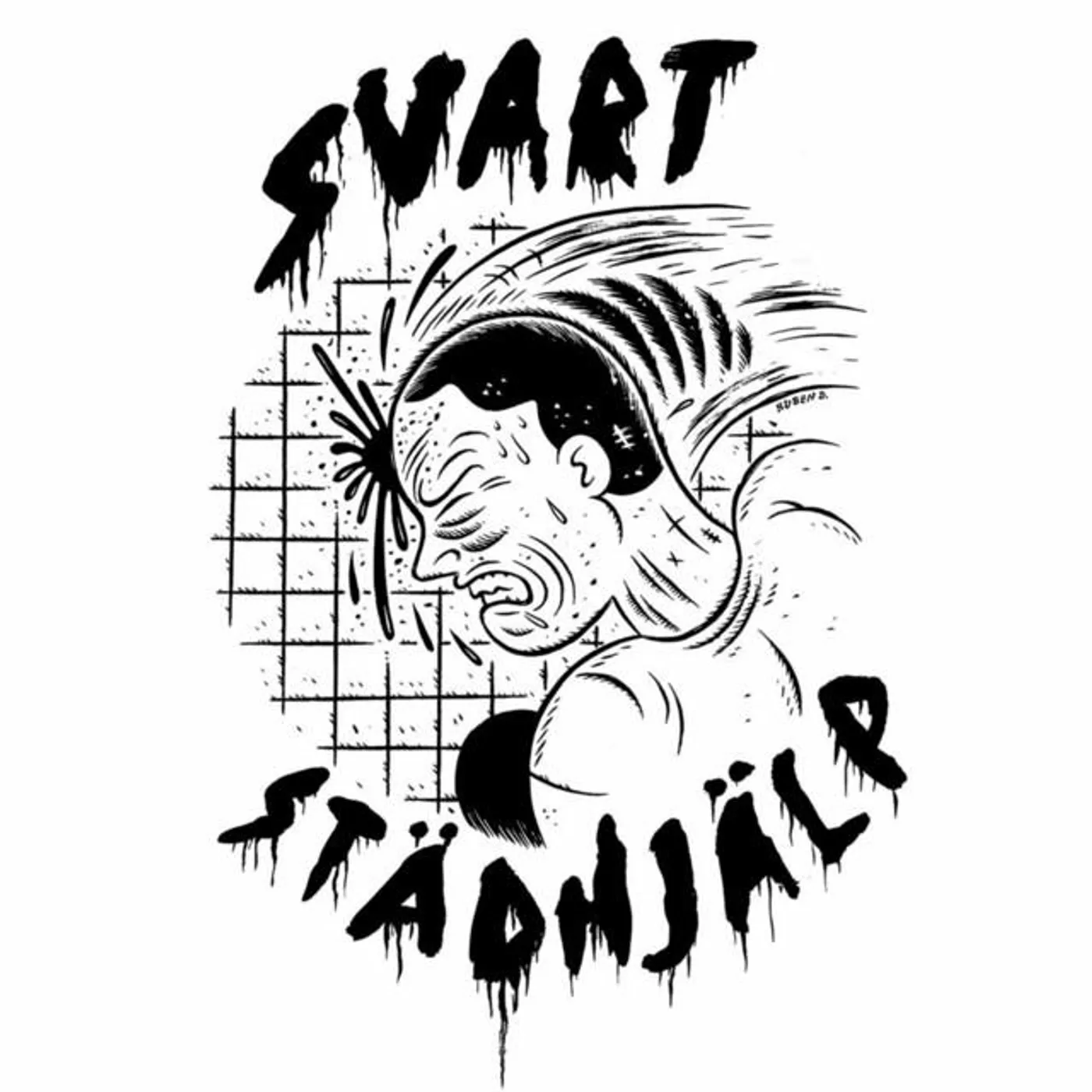 Svart Städhjälp Brand Page