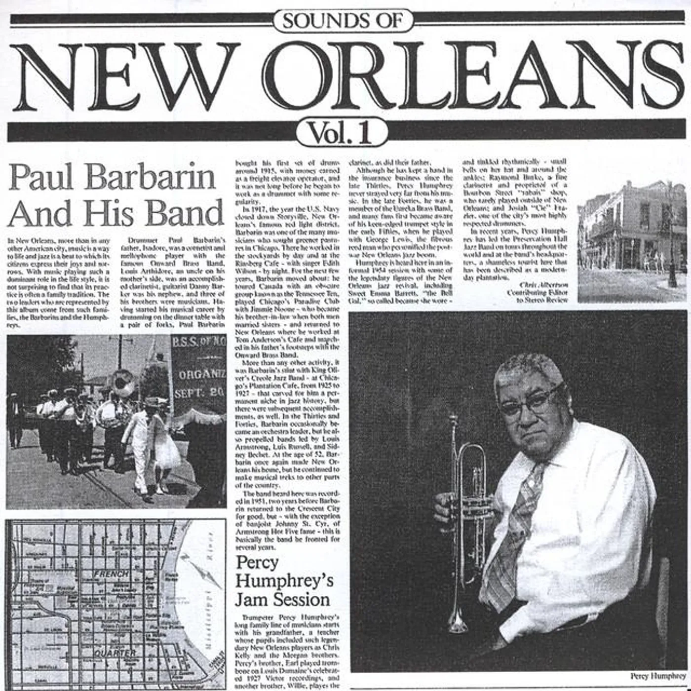 Paul Barbarin And His Band Brand Page