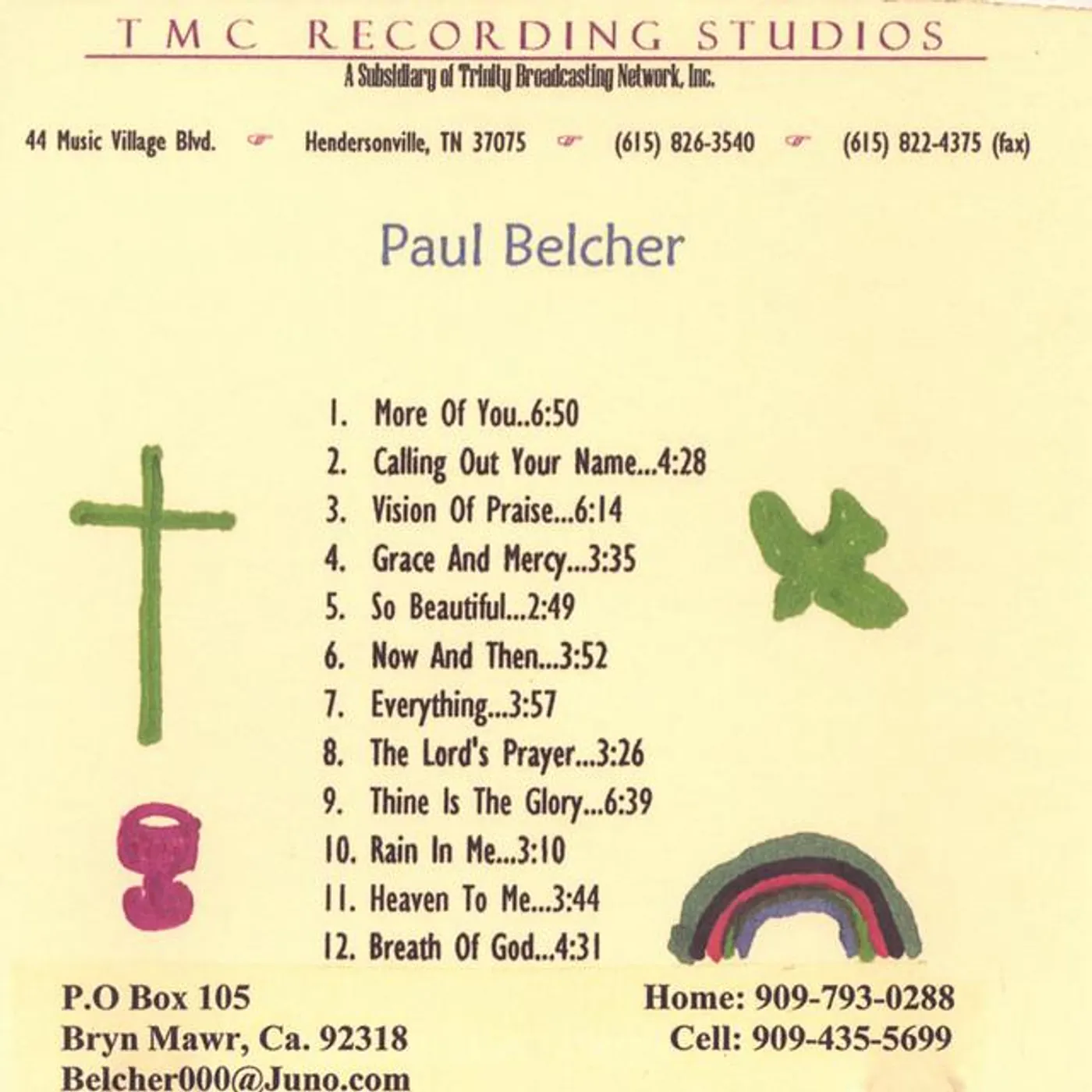 Paul Belcher Brand Page