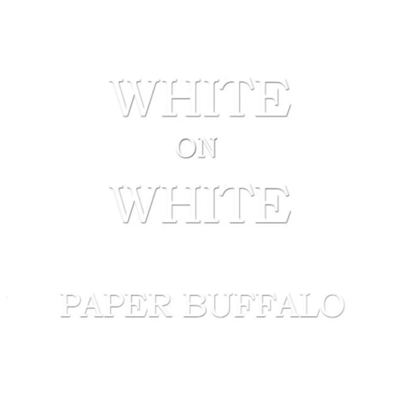 Paper Buffalo