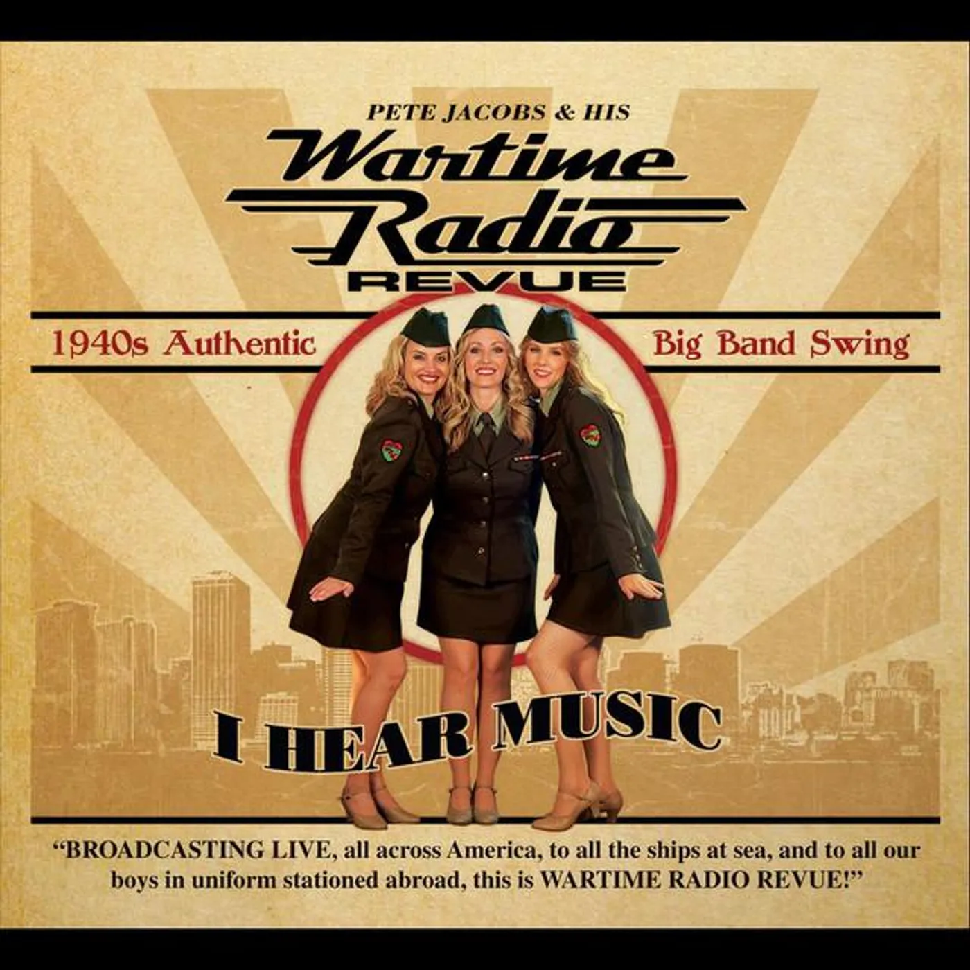 Pete Jacobs and his Wartime Radio Revue Brand Page