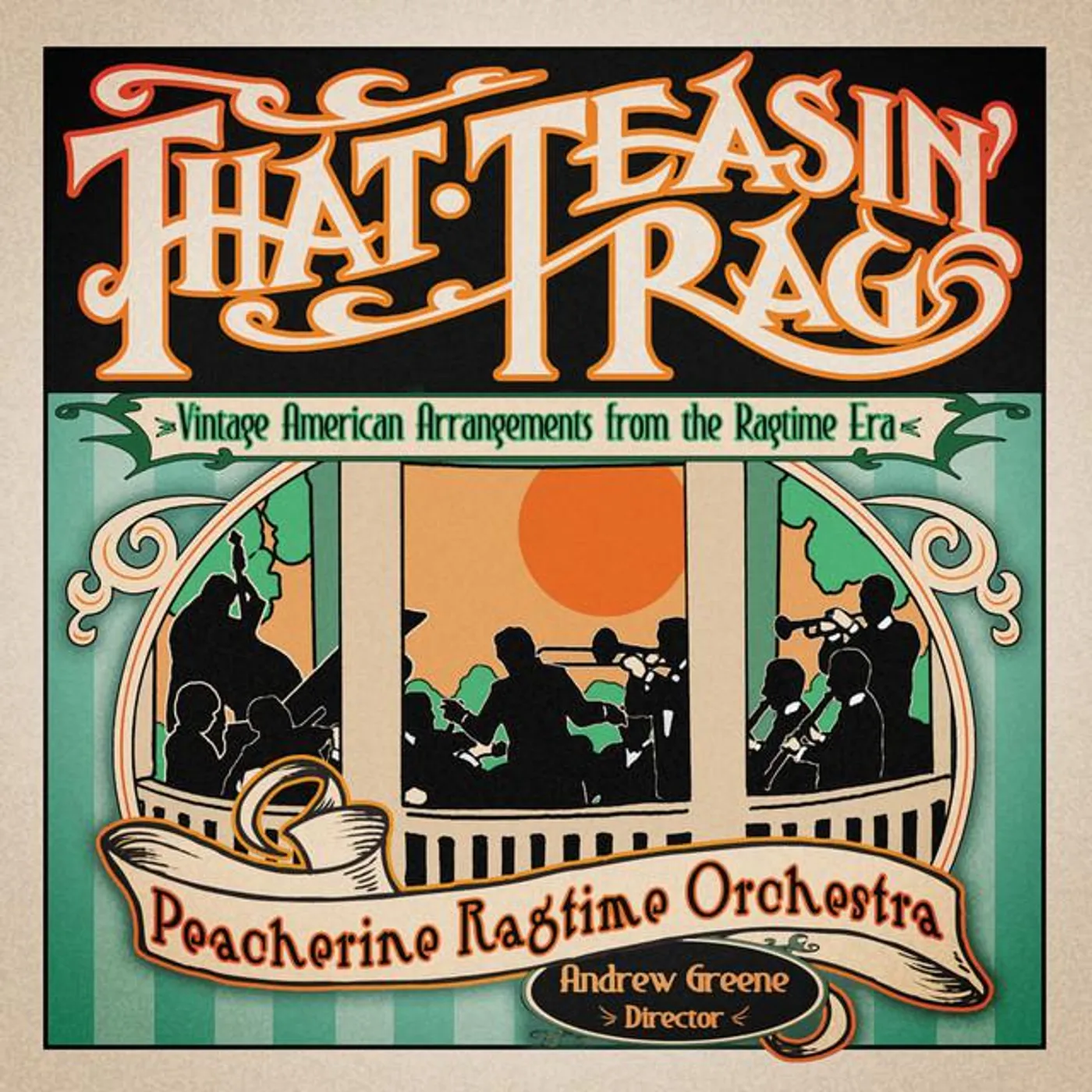 Peacherine Ragtime Orchestra Brand Page