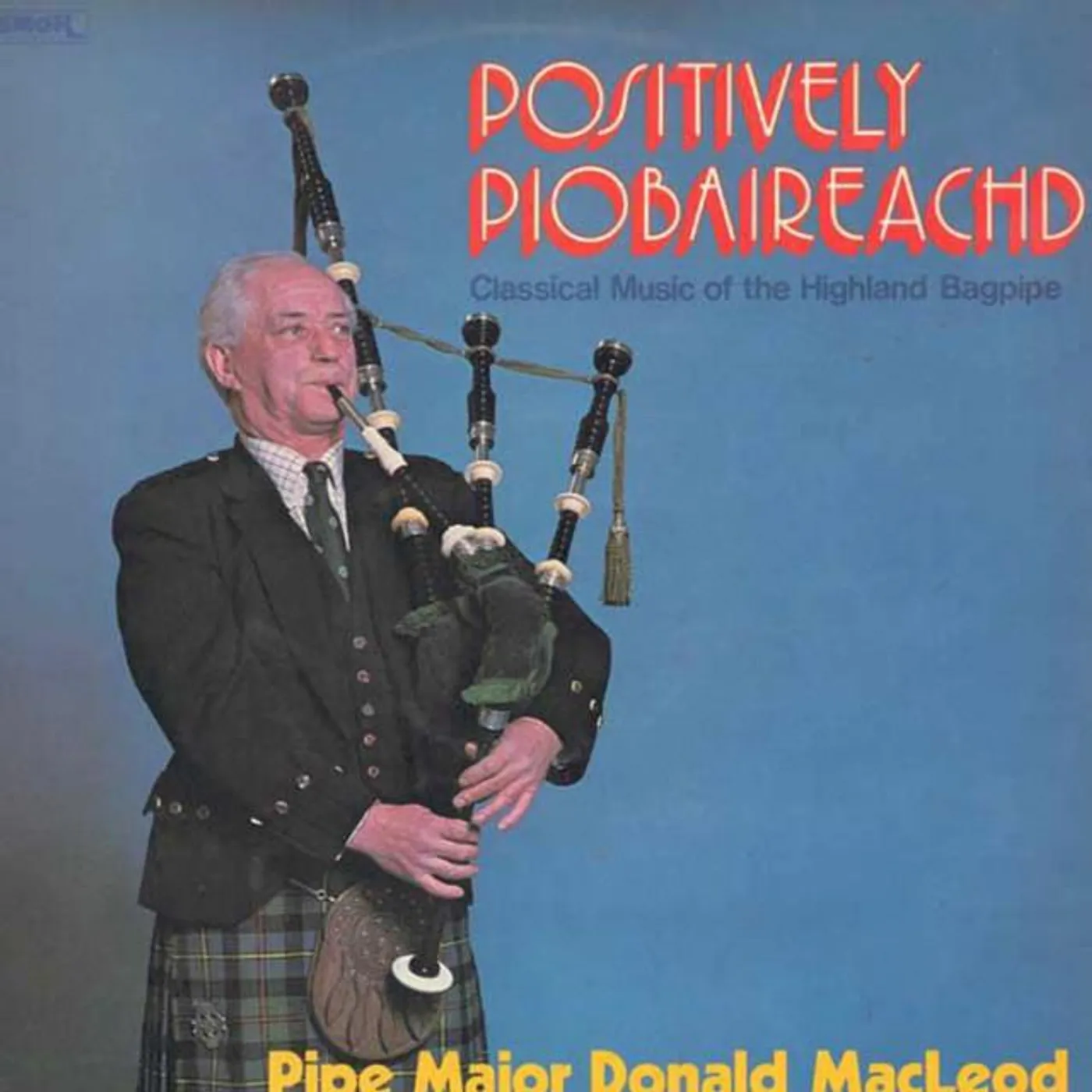 Pipe Major Donald MacLeod