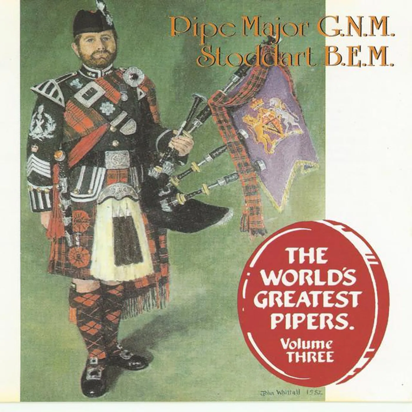 Pipe Major G.N.M Stoddart