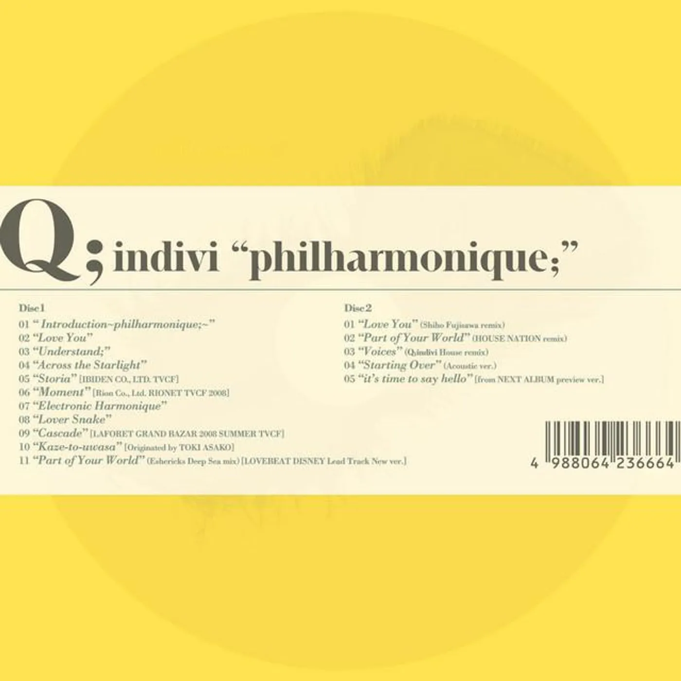 Q;indivi Brand Page