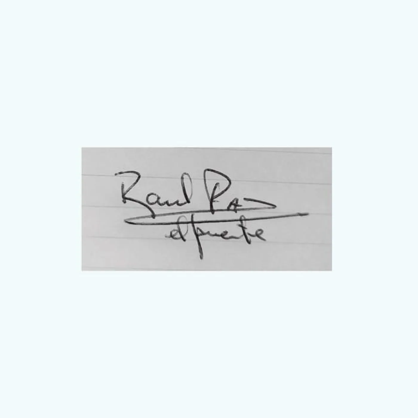 Raúl Paz Brand Page