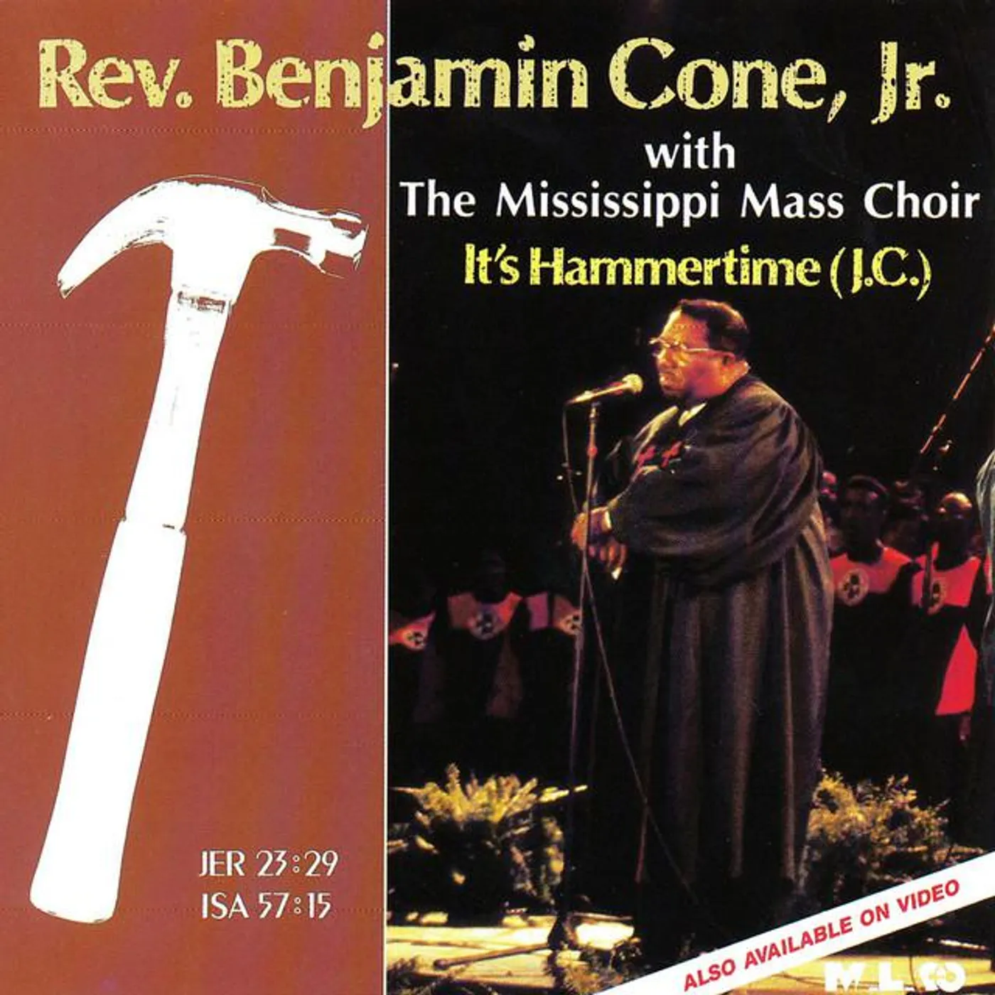 Rev. Benjamin Cone, Jr. Brand Page