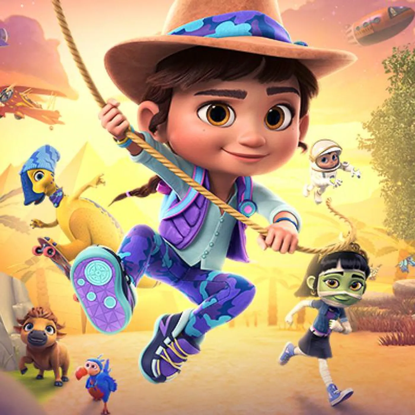 Ridley Jones Cast Brand Page