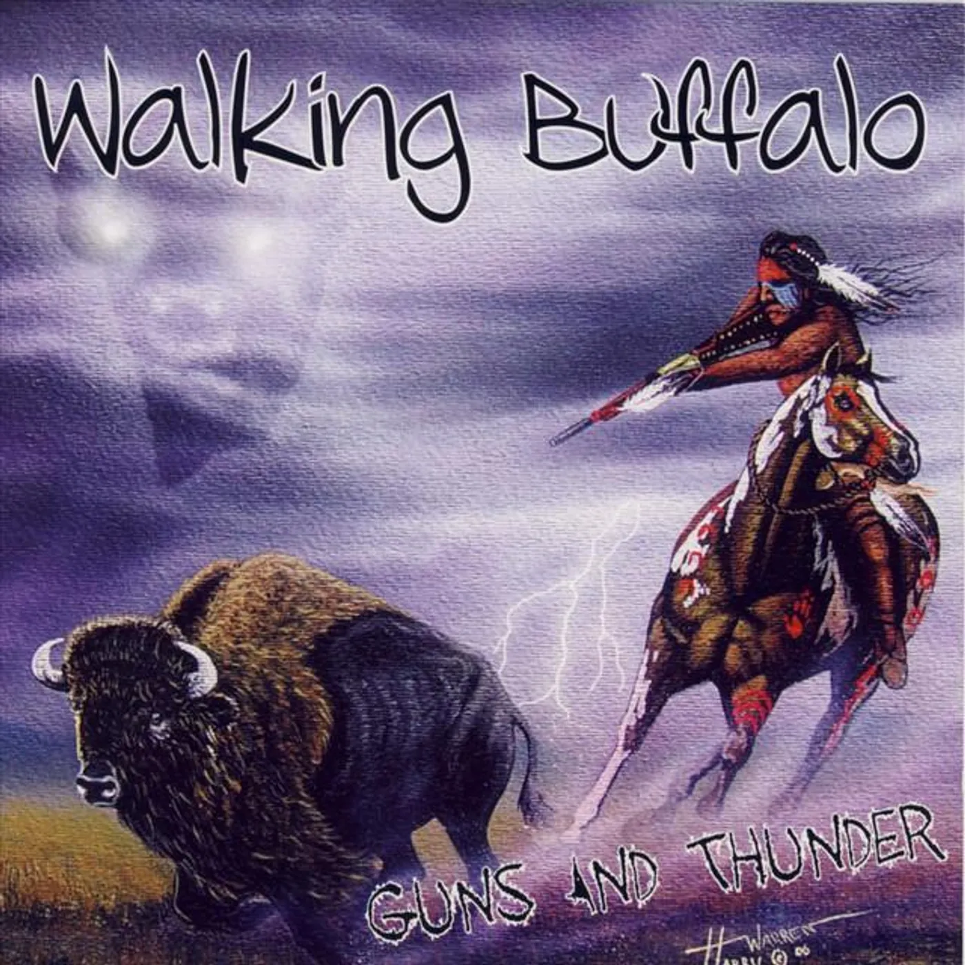 Walking Buffalo