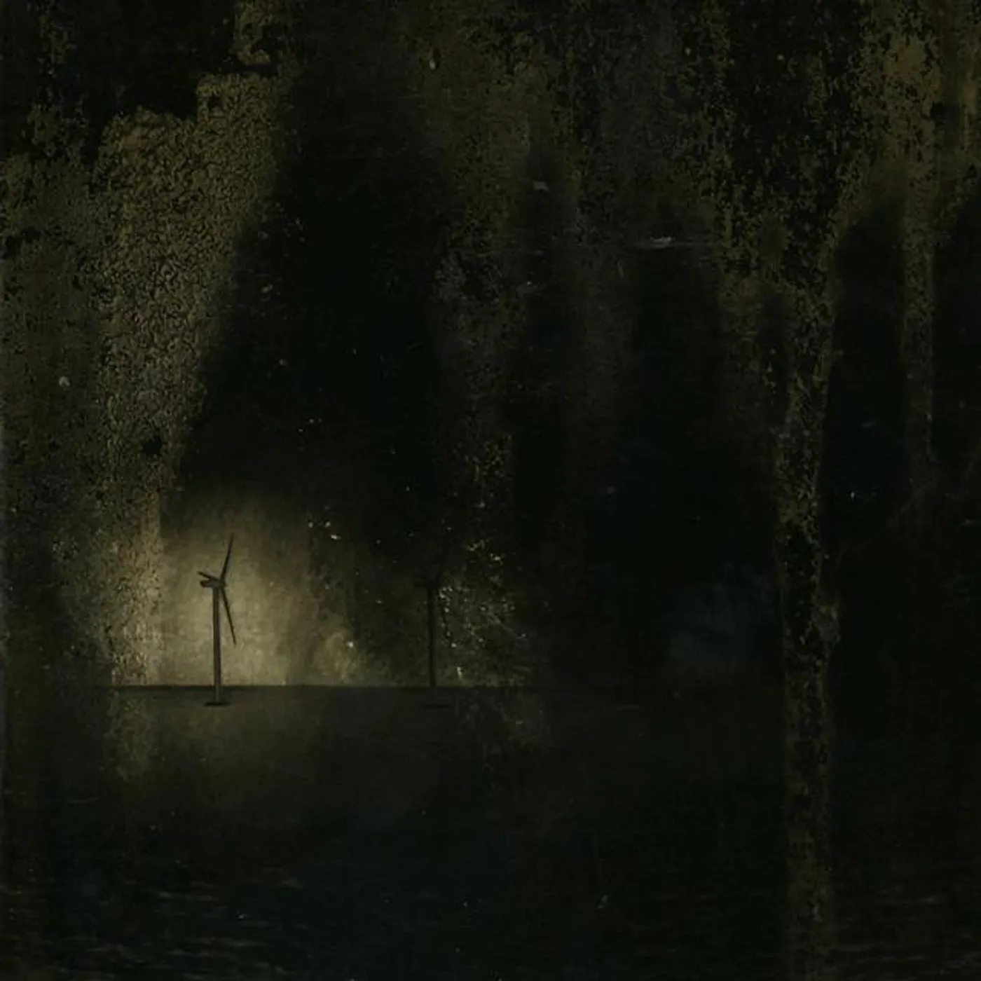 Windmills By The Ocean