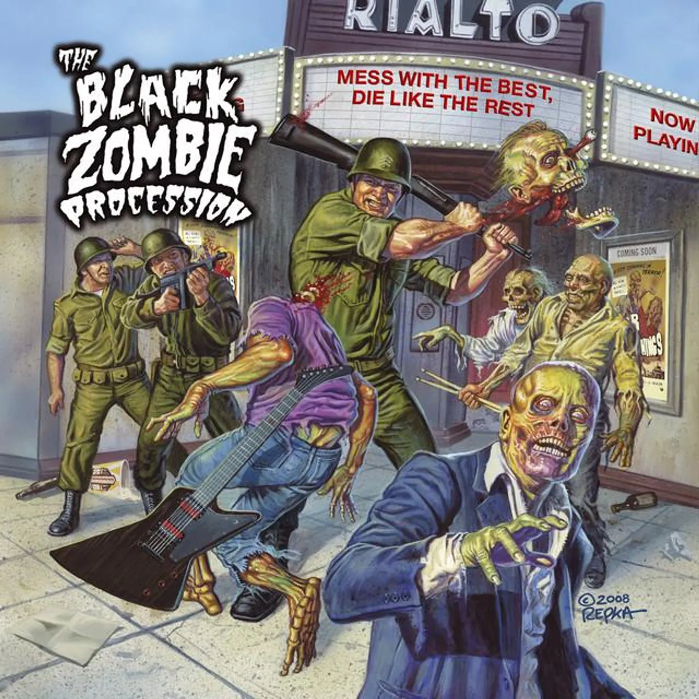 The Black Zombie Procession