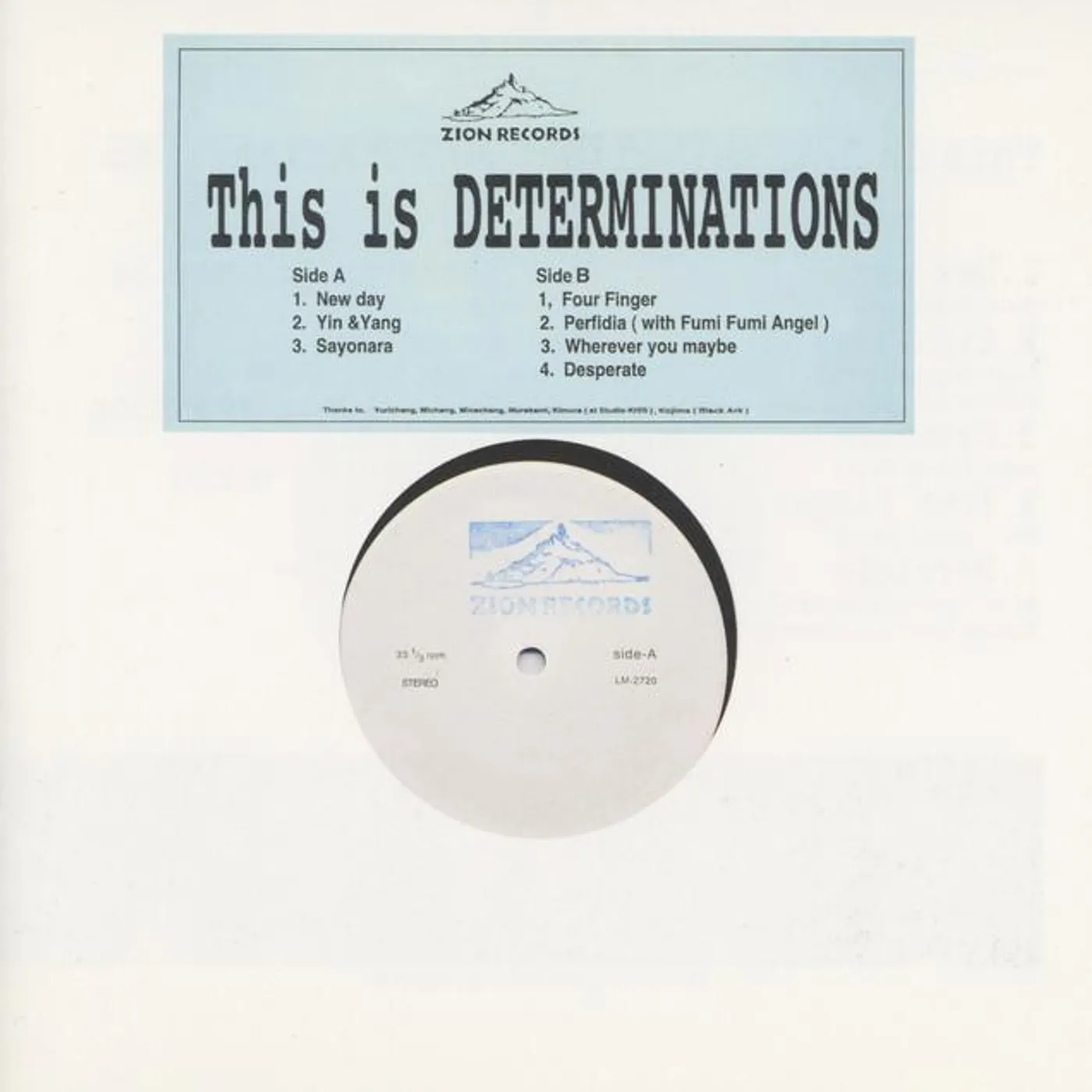The Determinations Brand Page