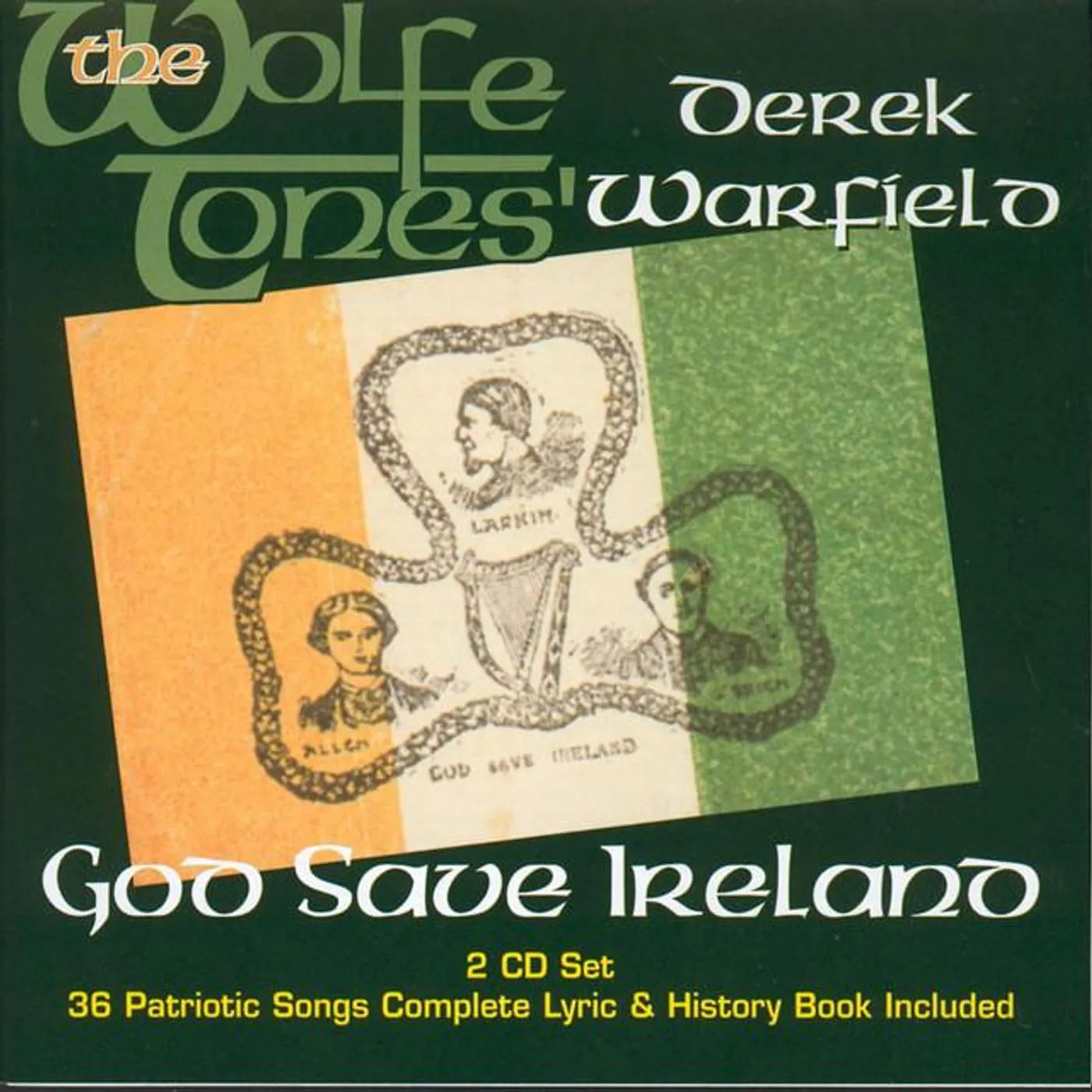 The Wolfe Tones' Derek Warfield Brand Page