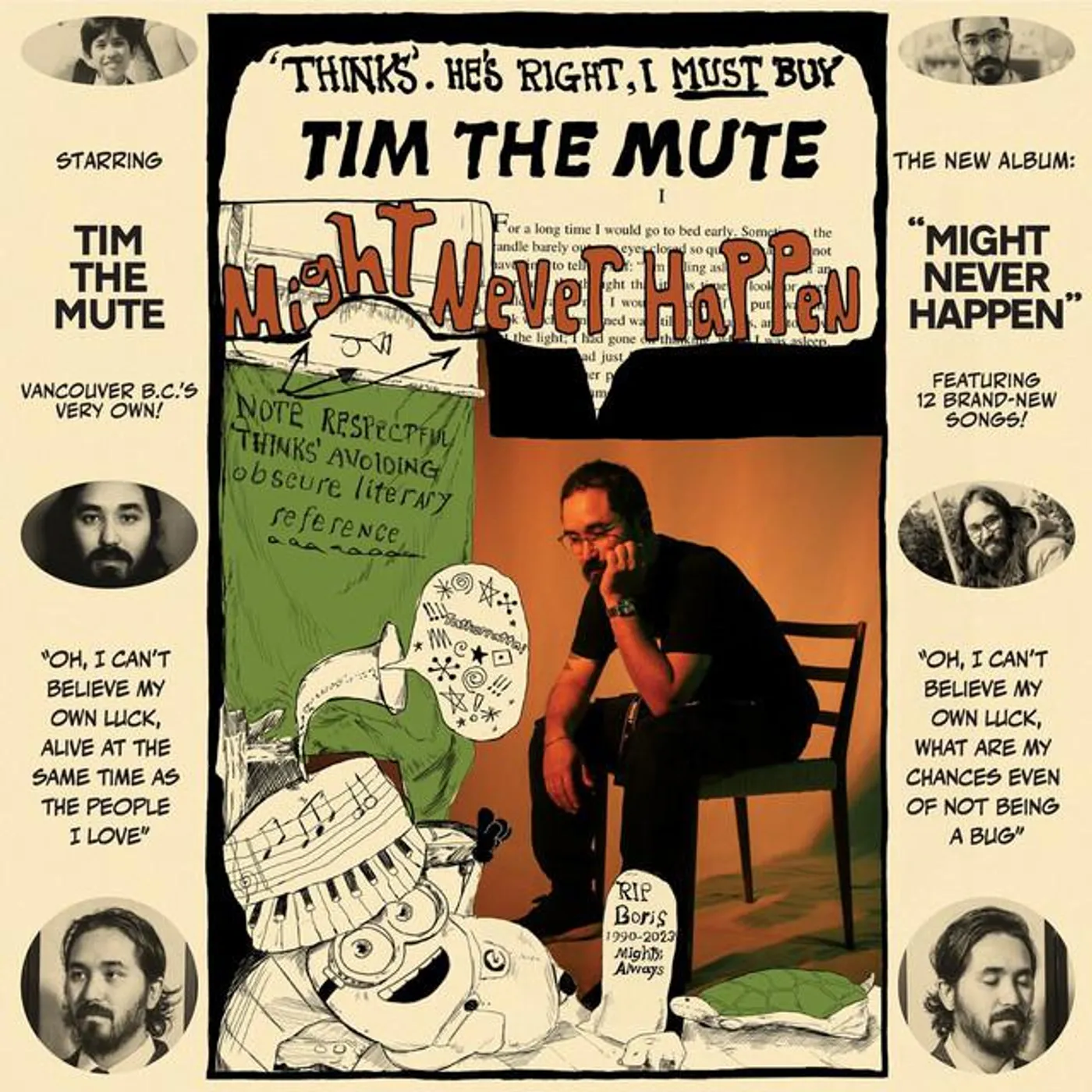 Tim The Mute Brand Page