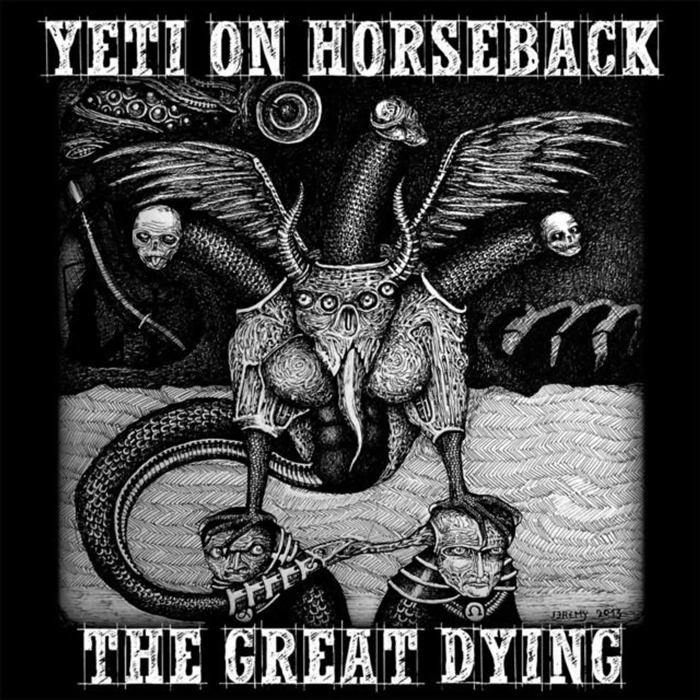 Yeti on Horseback