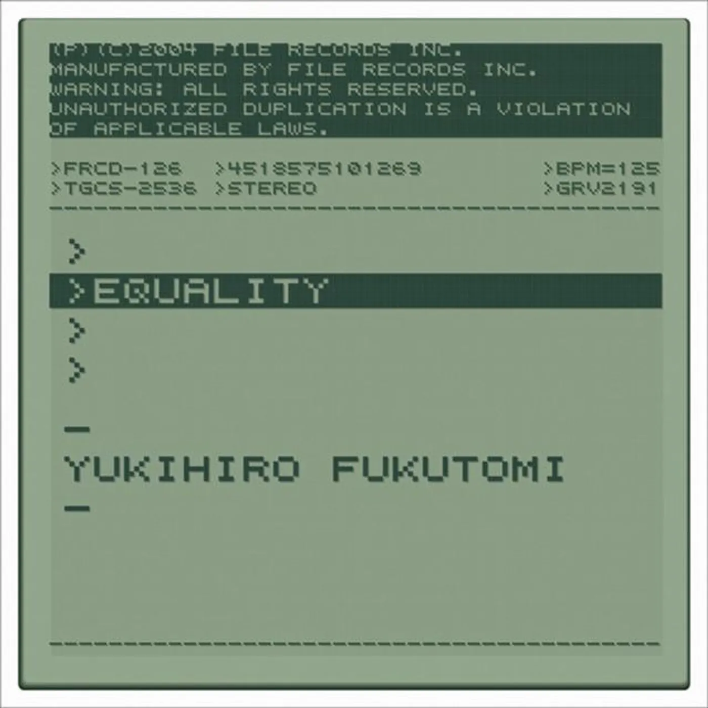 Yukihiro Fukutomi Brand Page