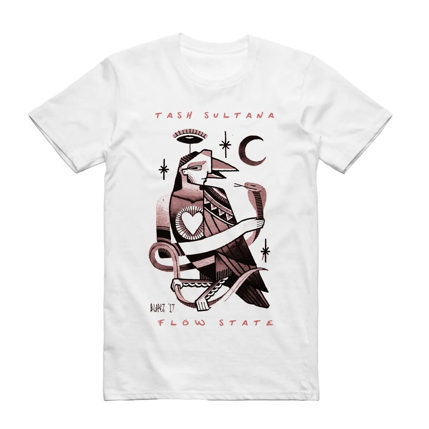 Tash Sultana Bird Tee (White)