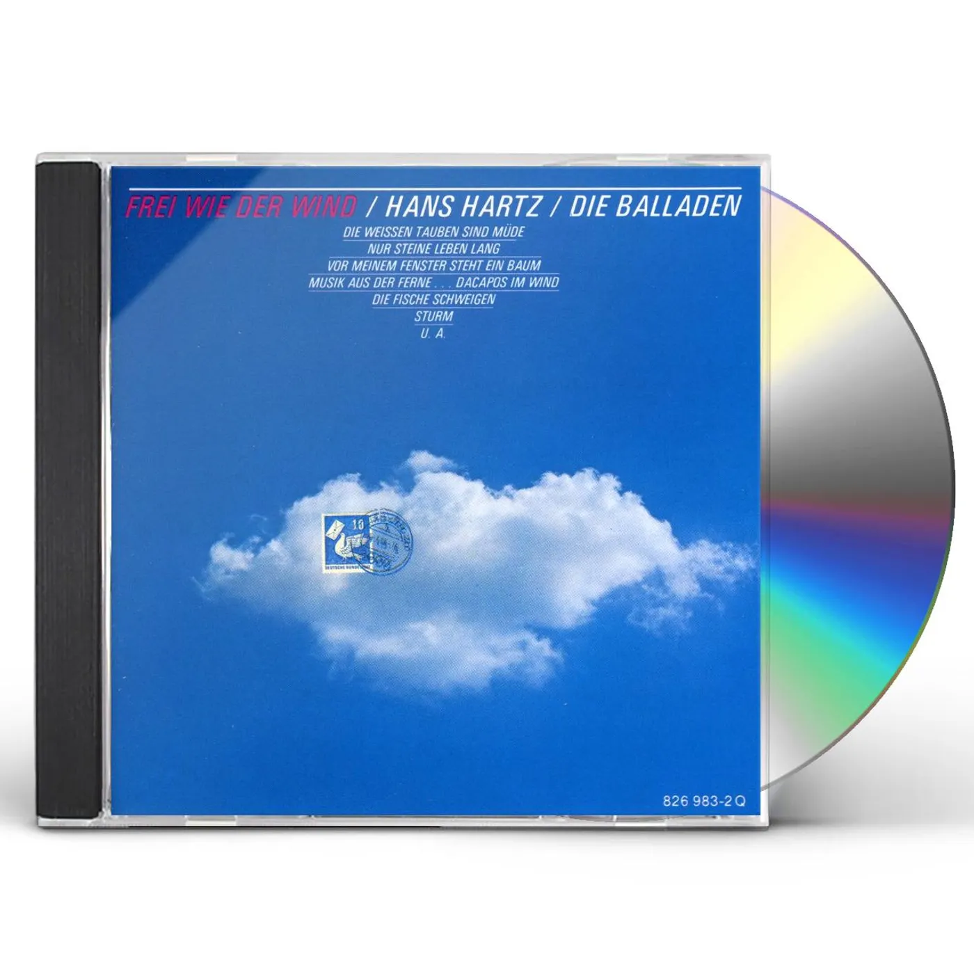 Hans Hartz FREI WIE DER WIND CD