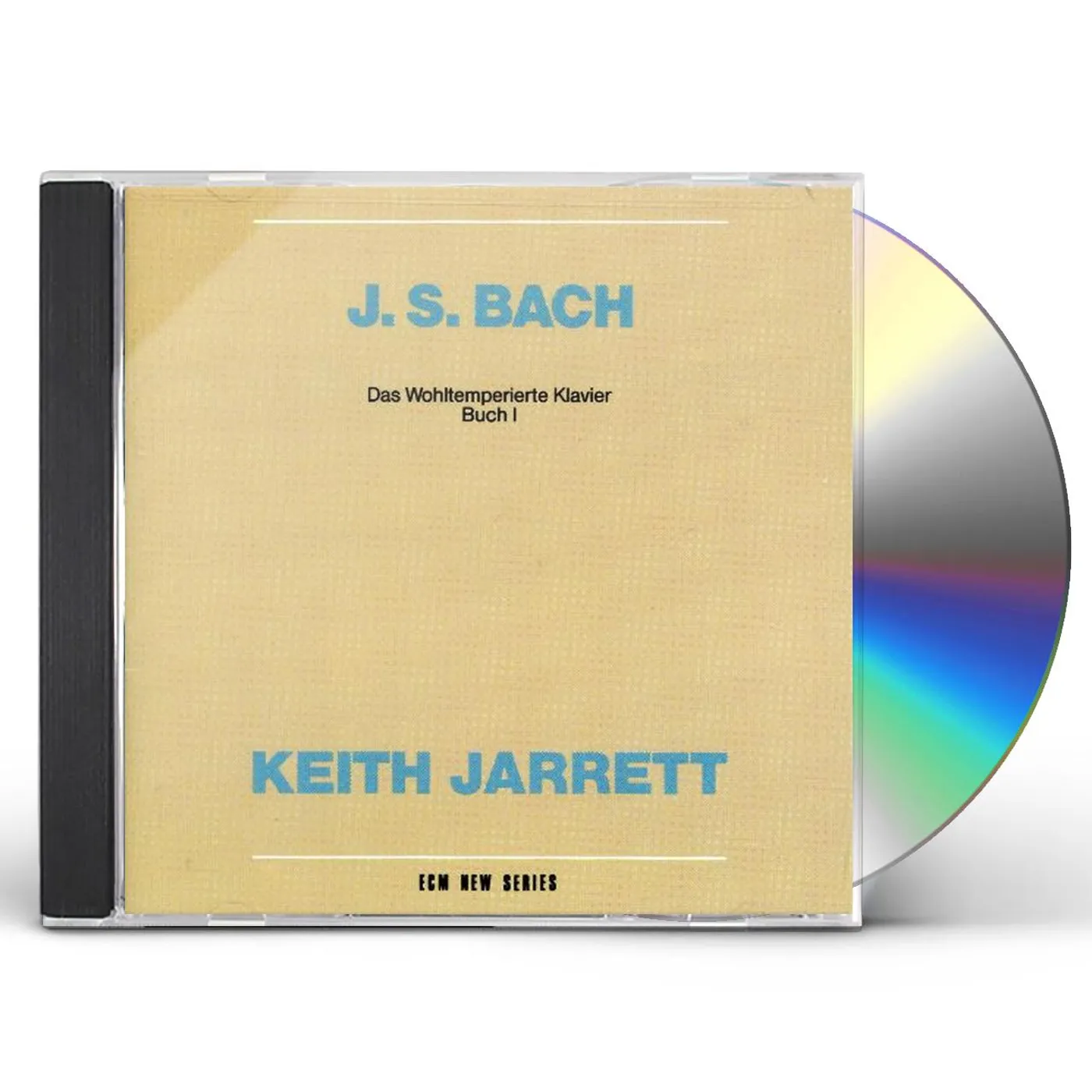 Keith Jarrett BACH: WELL TEMPERED CLAVIER BOOK 1 CD