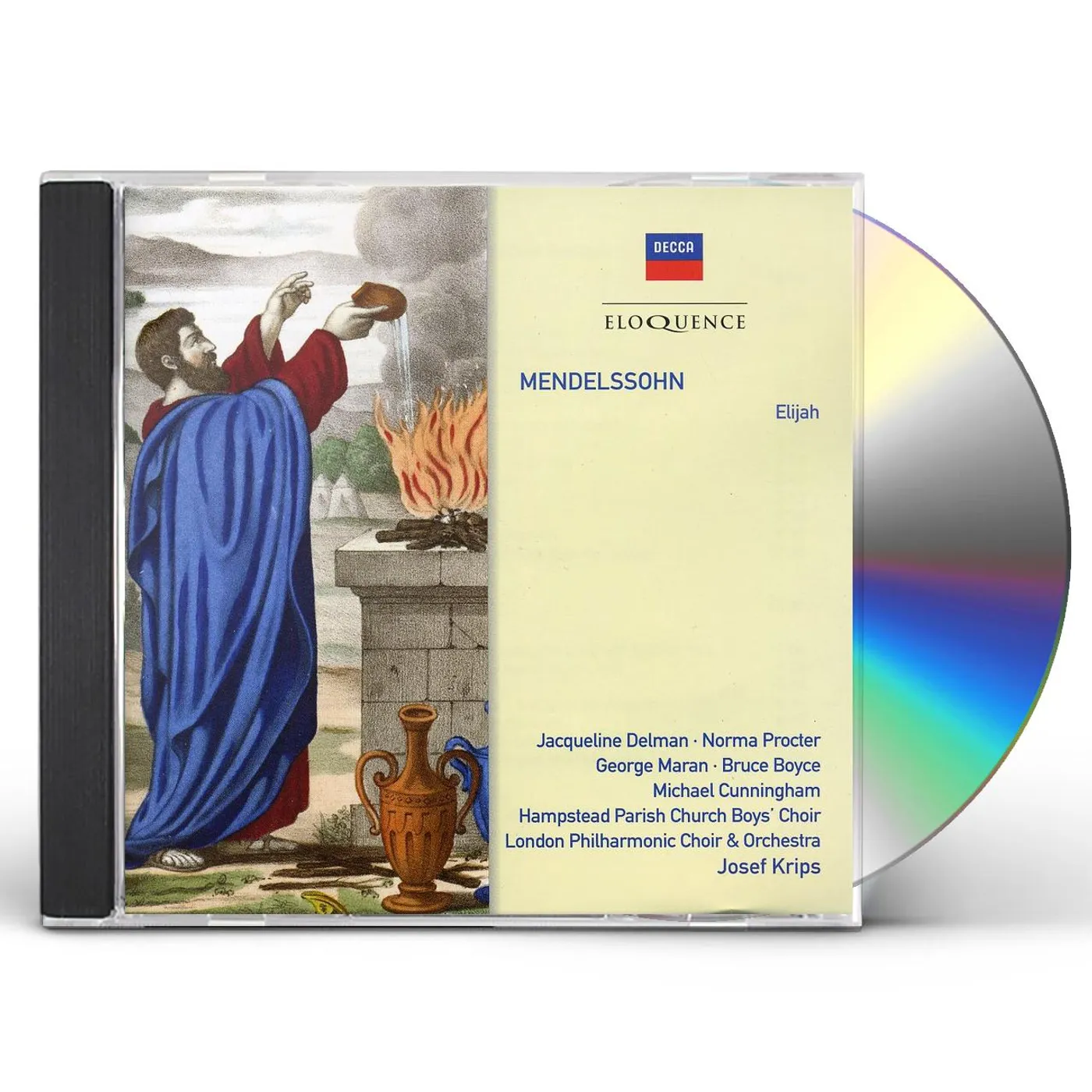 Krips ELOQ: MENDELSSOHN - ELIJAH CD