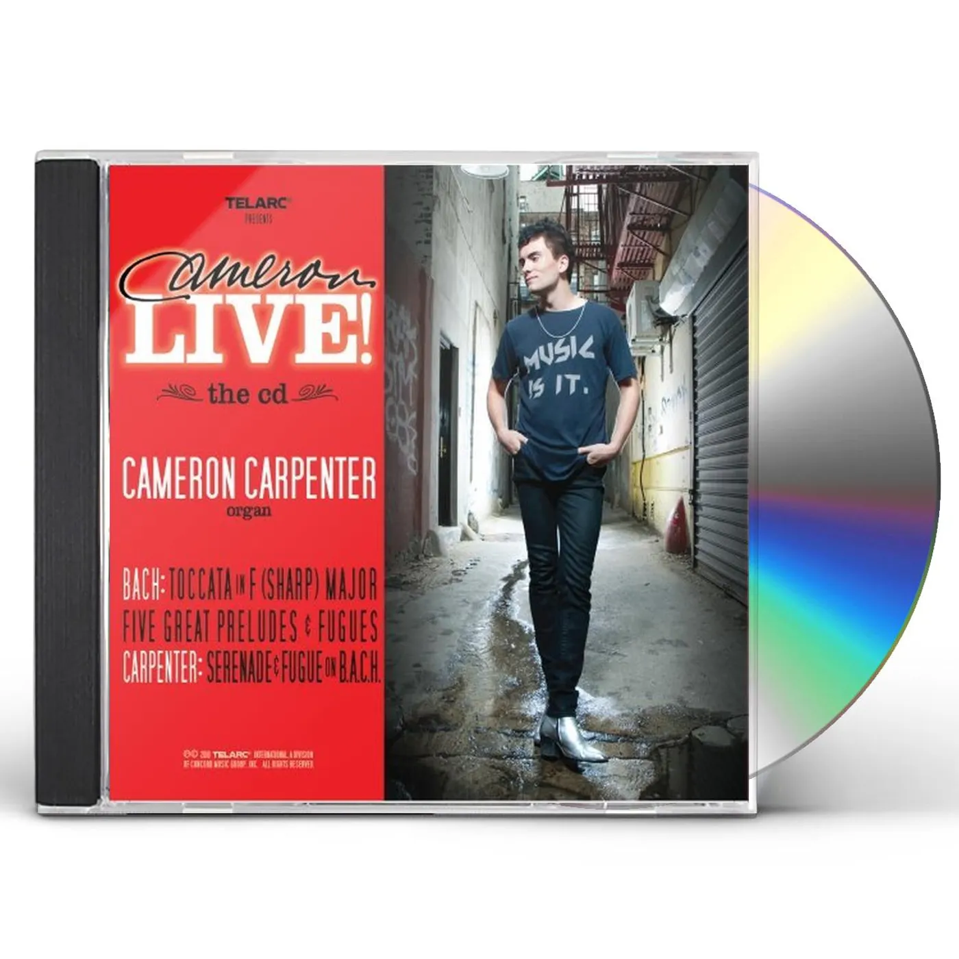 Cameron Carpenter CAMERON LIVE CD