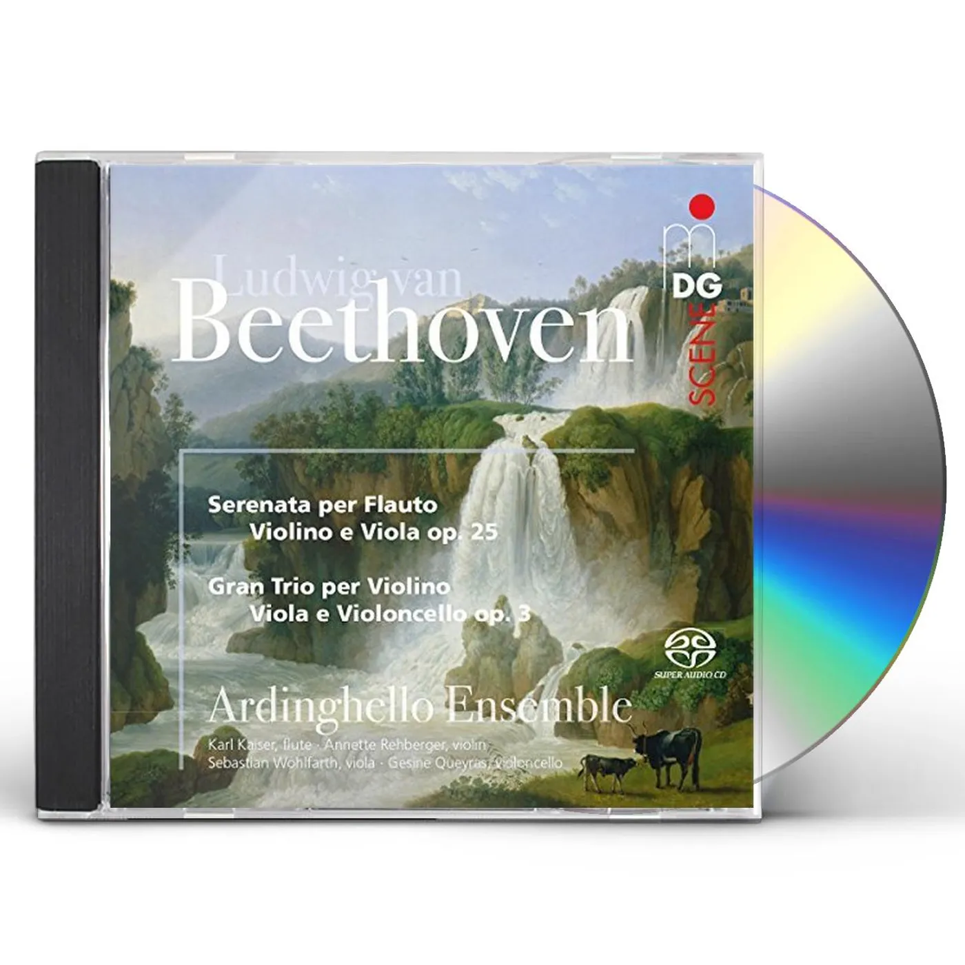 Ardinghello Ensemble BEETHOVEN: SERENADE AND STRING TRIO CD