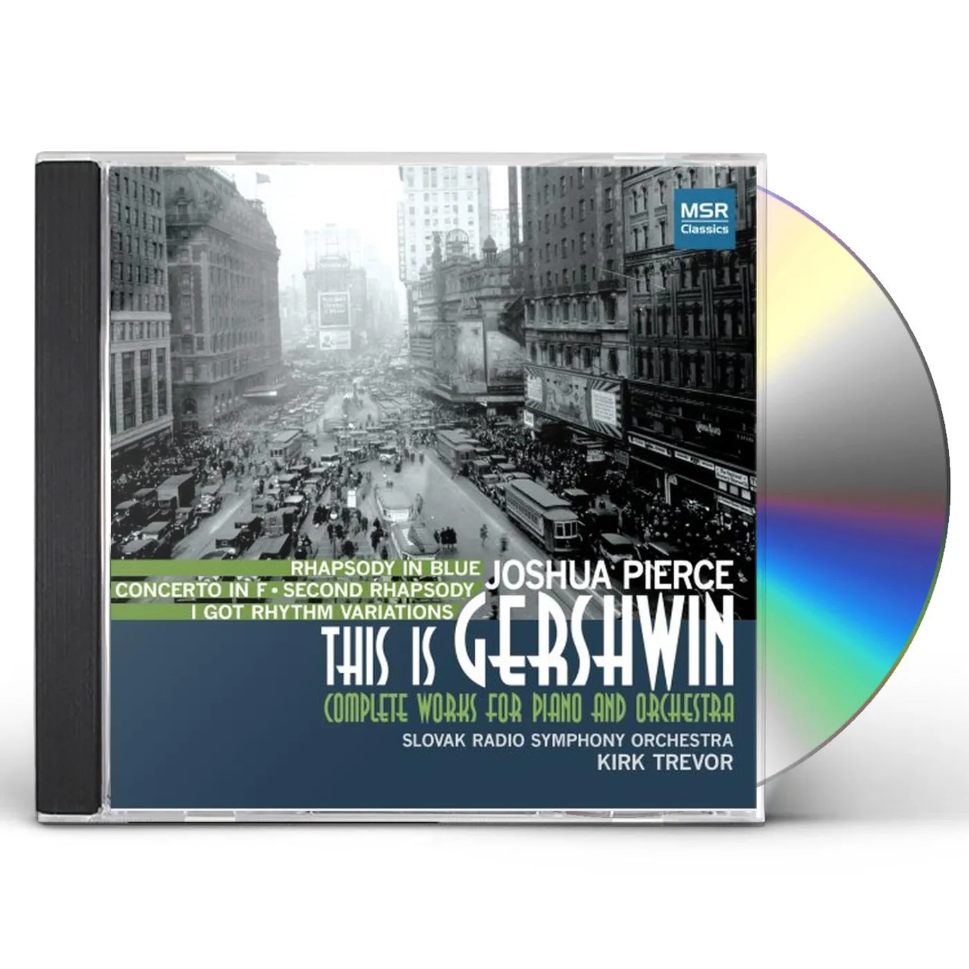 Joshua Pierce THIS IS GERSWIN CD