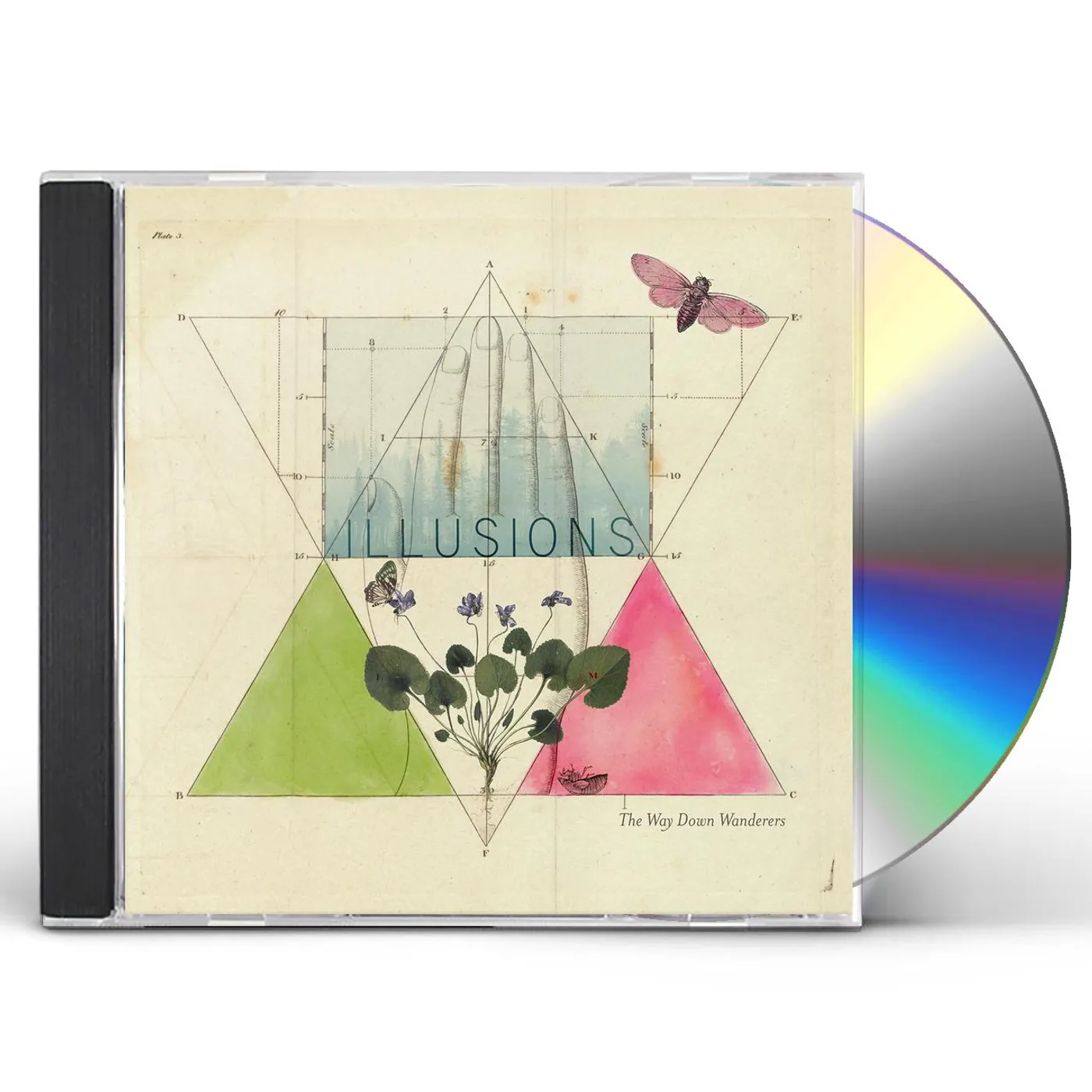 The Way Down Wanderers ILLUSIONS CD