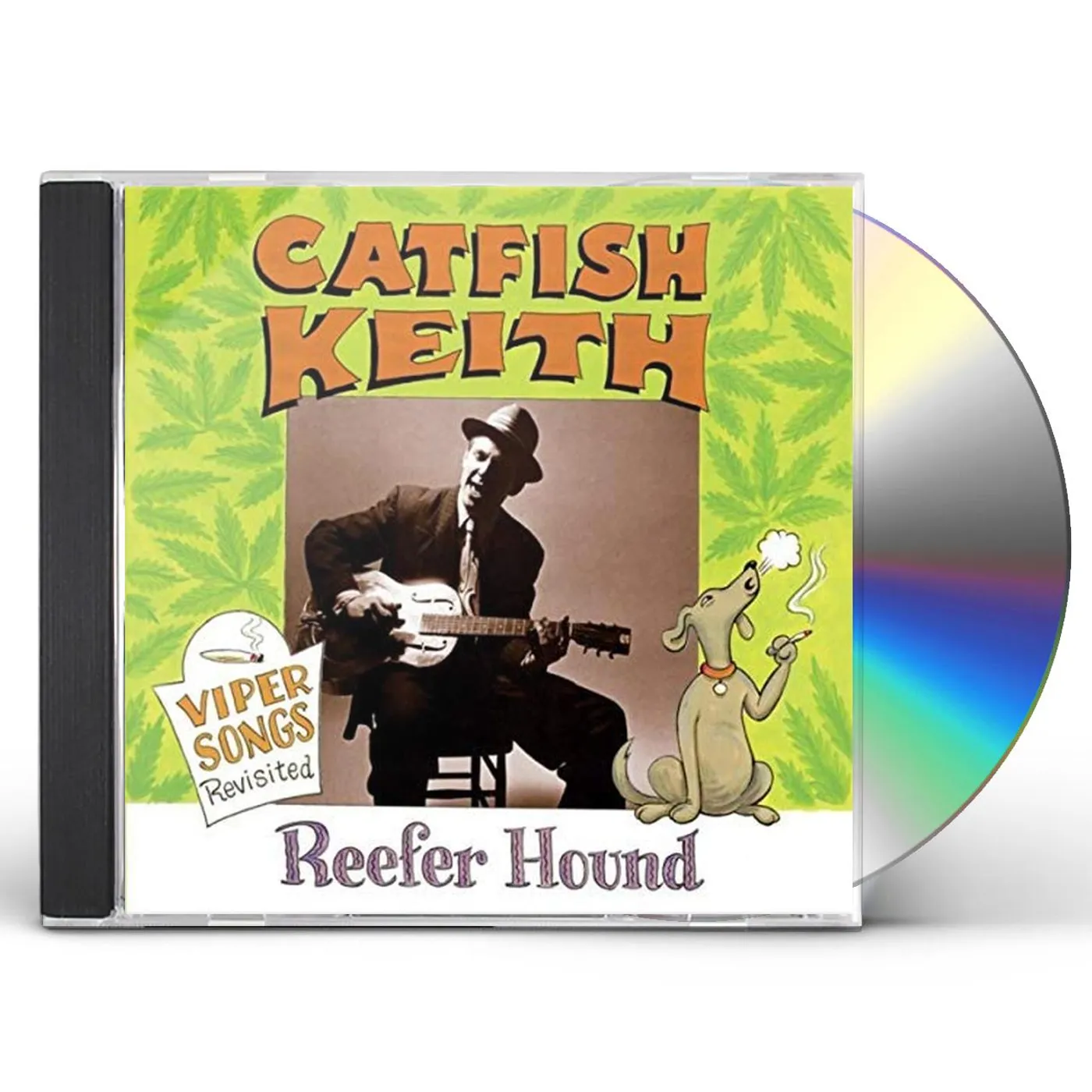 Catfish Keith REEFER HOUND (VIPER SONGS REVISITED) CD