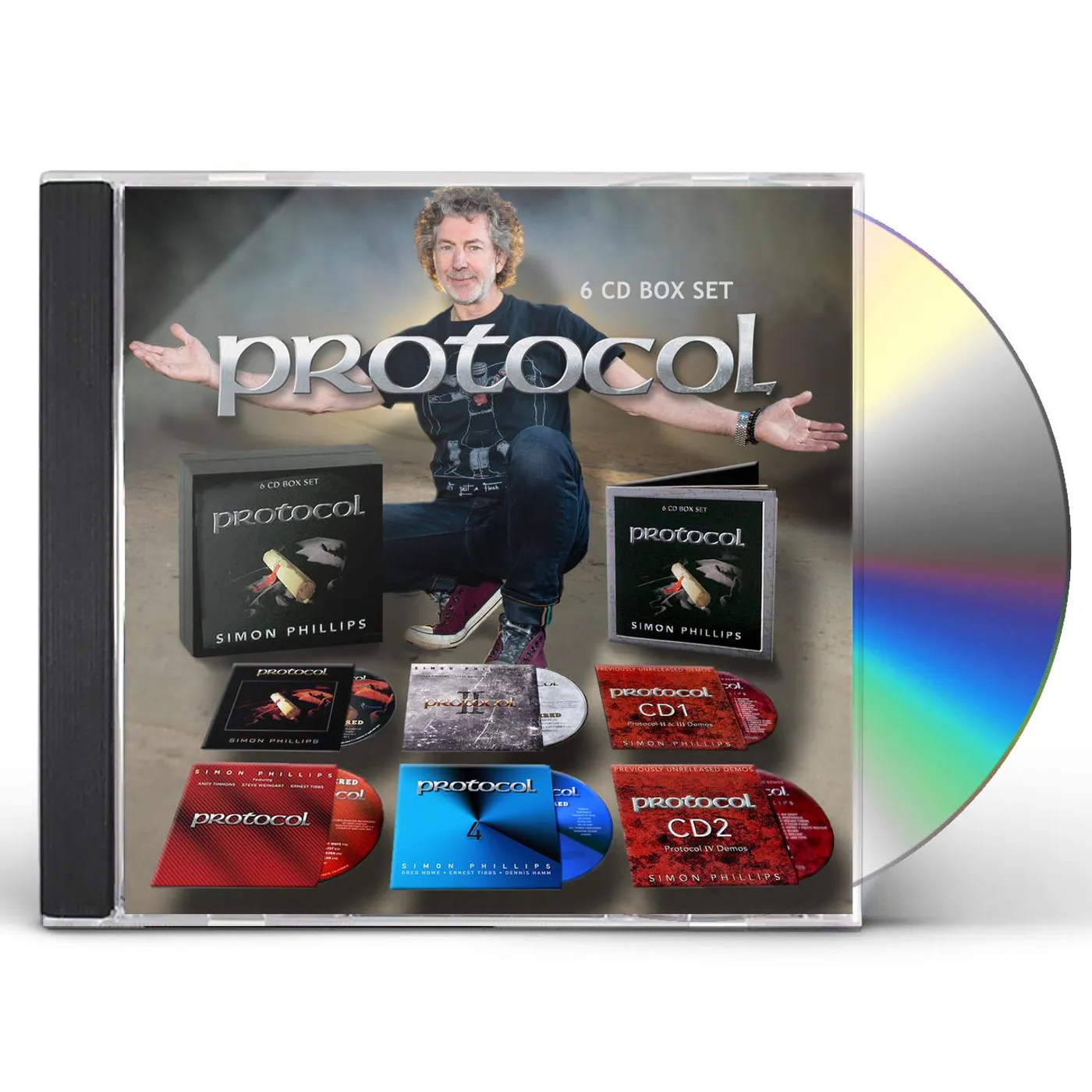Simon Phillips PROTOCOL 6 CD BOX SET CD
