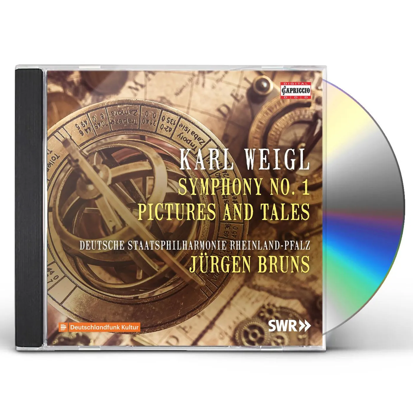 Deutsche Staatsphilharmonie Rheinland-Pfalz WEIGL: SYMPHONY NO. 1; PICTURES & TALES CD