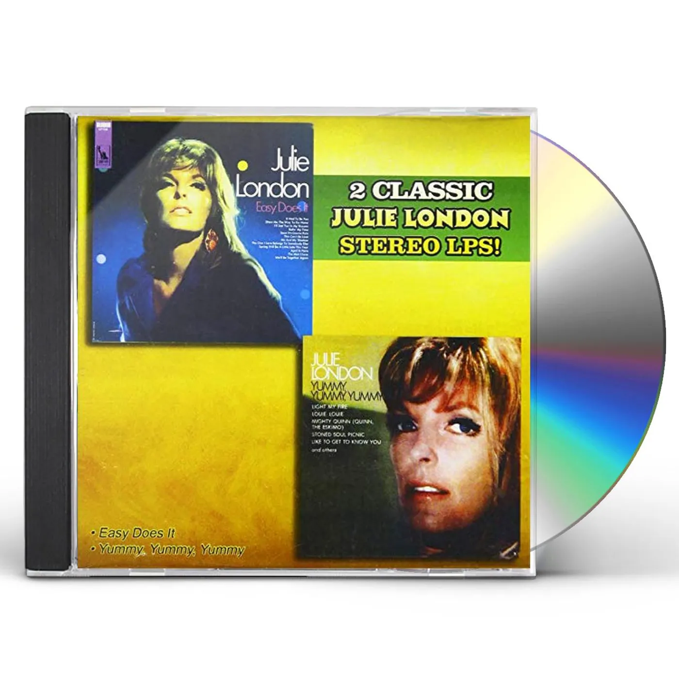 Julie London EASY DOES IT / YUMMY YUMMY YUMMY CD
