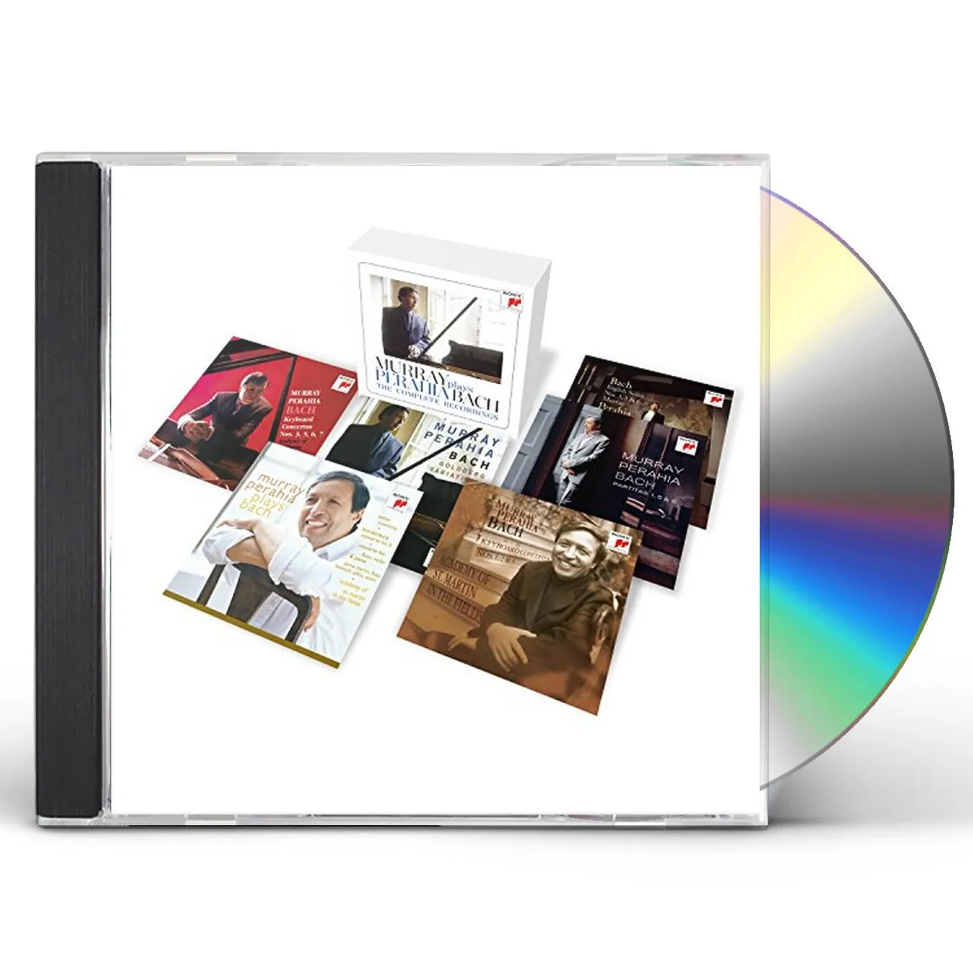 Perahia PLAYS BACH: COMPLETE RFECORDINGS CD