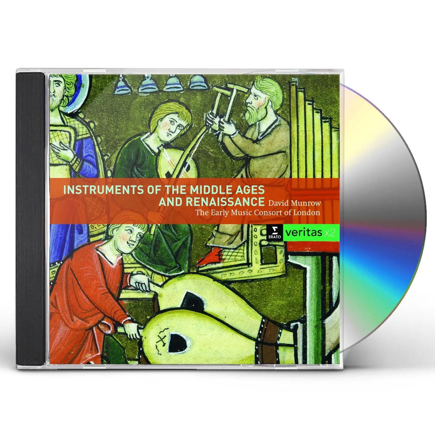 David Munrow INSTRUMENTS DU MOYEN-AGE ET DE LA RENAISSANCE CD