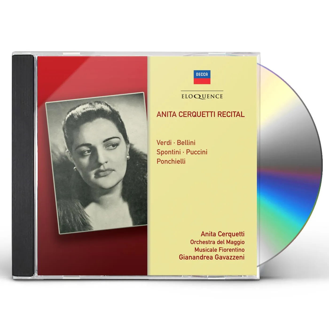 ANITA CERQUETTI RECITAL CD